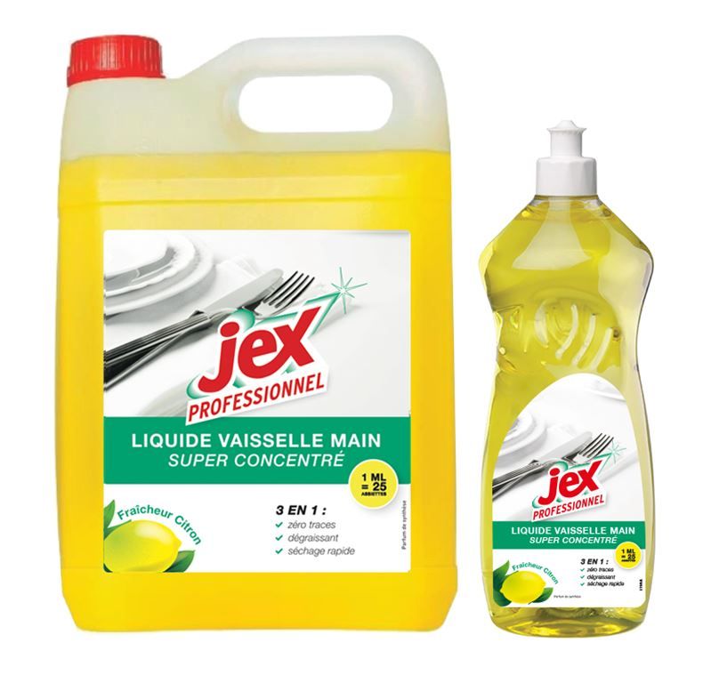 Détergent liquide plonge manuelle Jex Professionnel