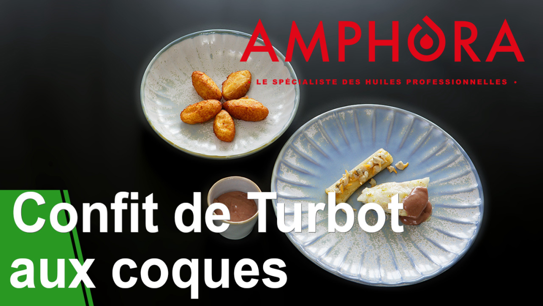 Confit de turbot aux coques