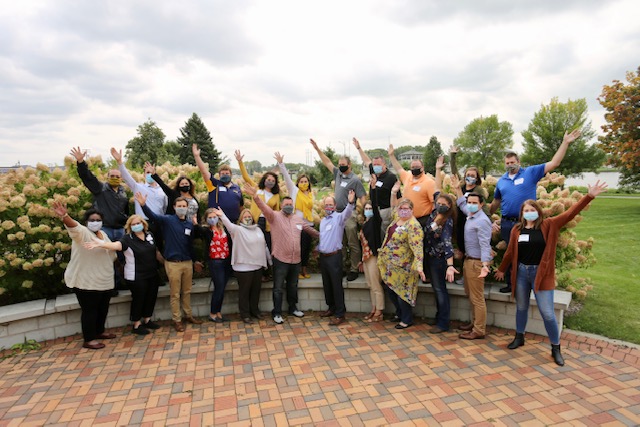 Leadership Oshkosh 2021 Retreat peacock class picture.jpg.jpeg