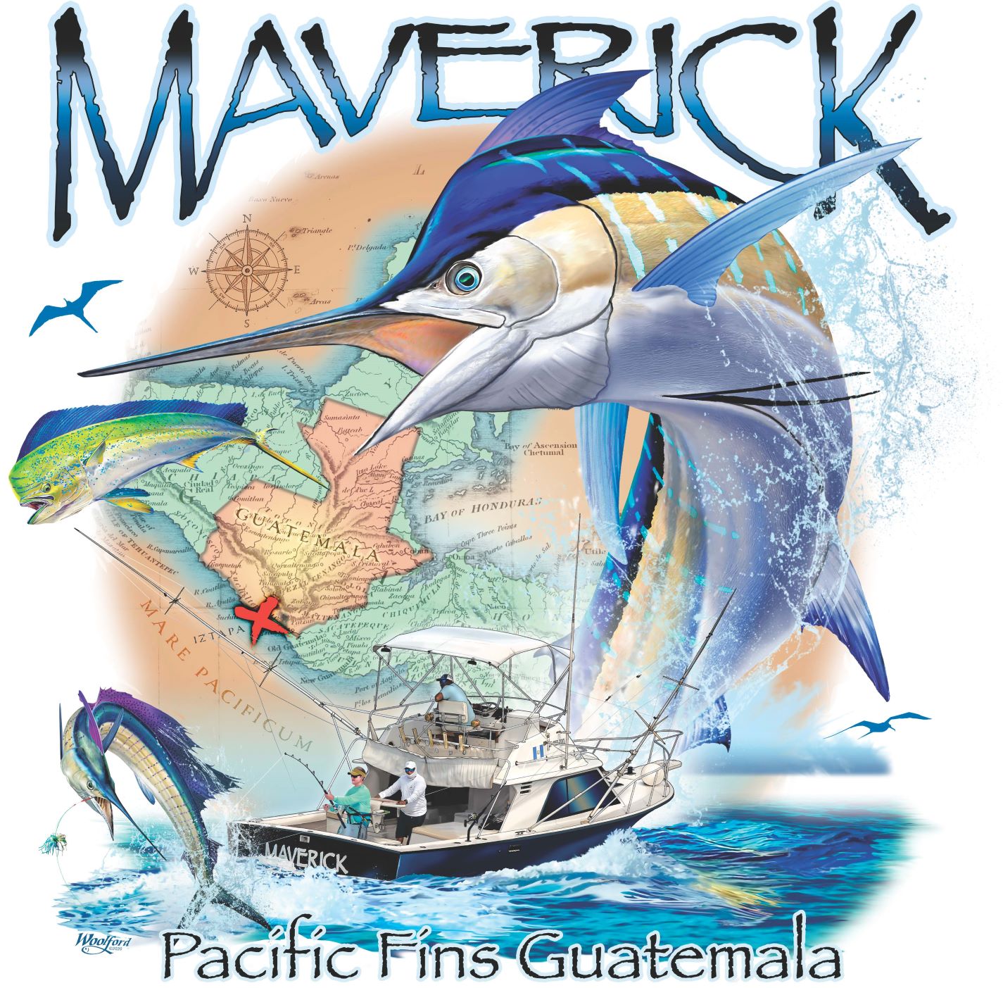 Marlin Fishing Poster