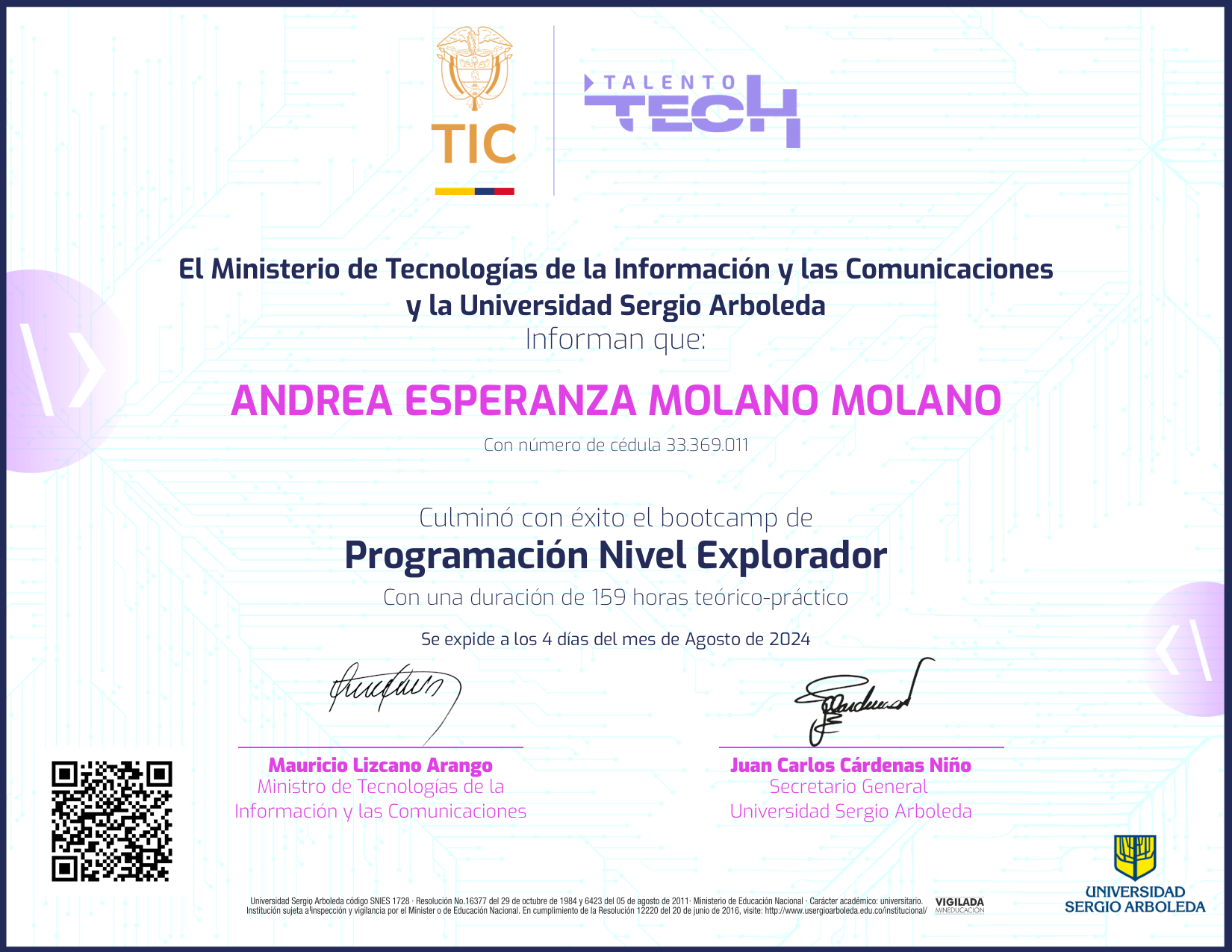 Programación NFT on Algorand