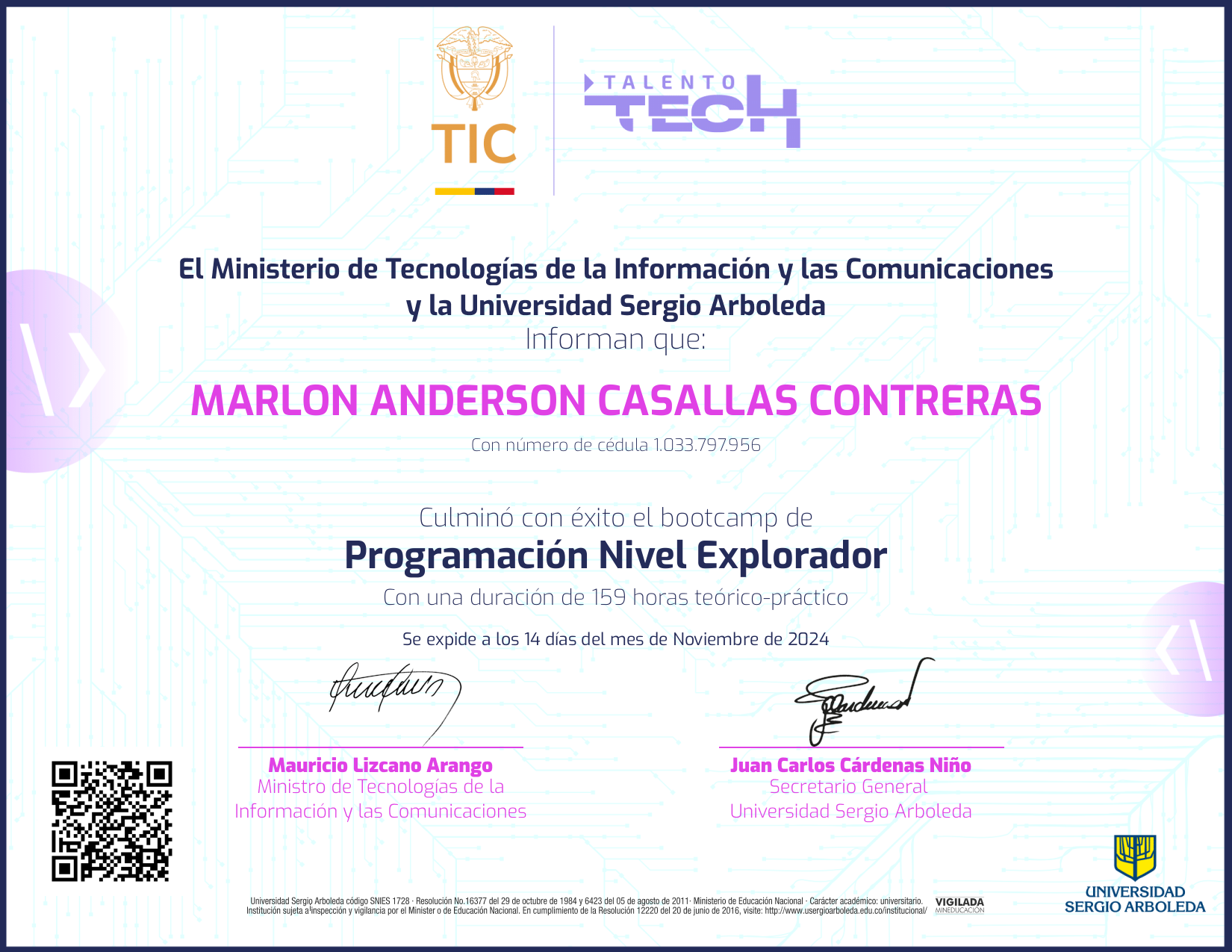 Programación NFT on Algorand