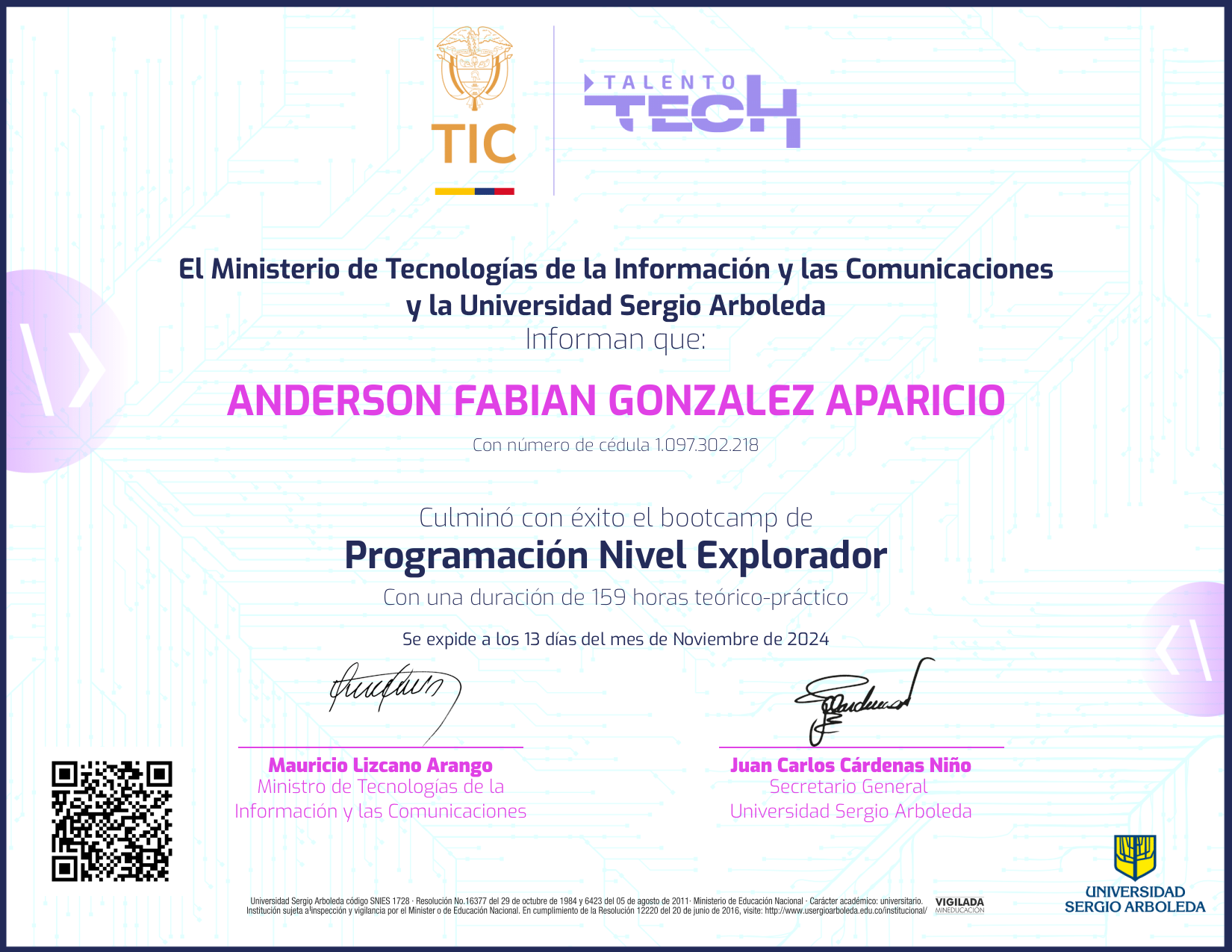 Programación NFT on Algorand