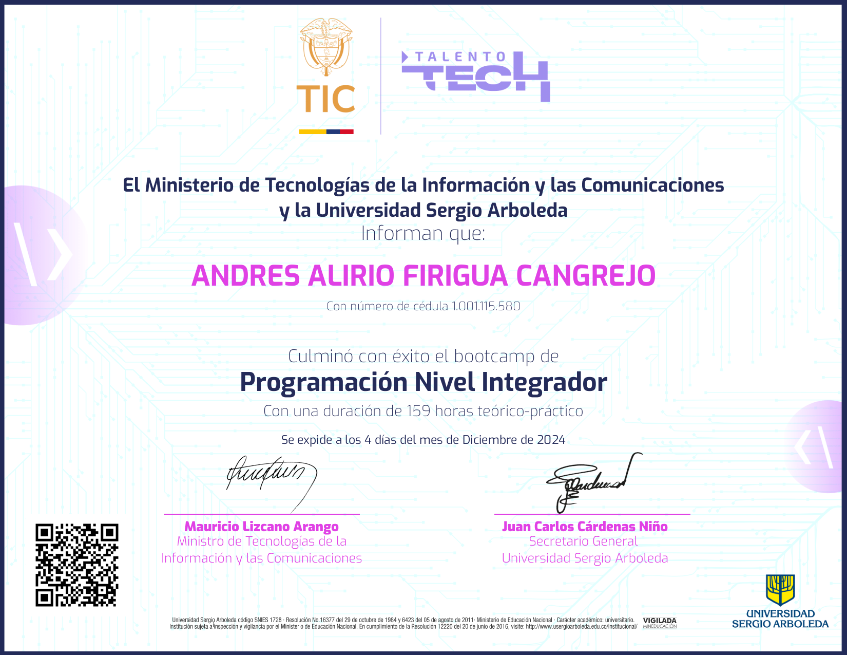 Programación NFT on Algorand