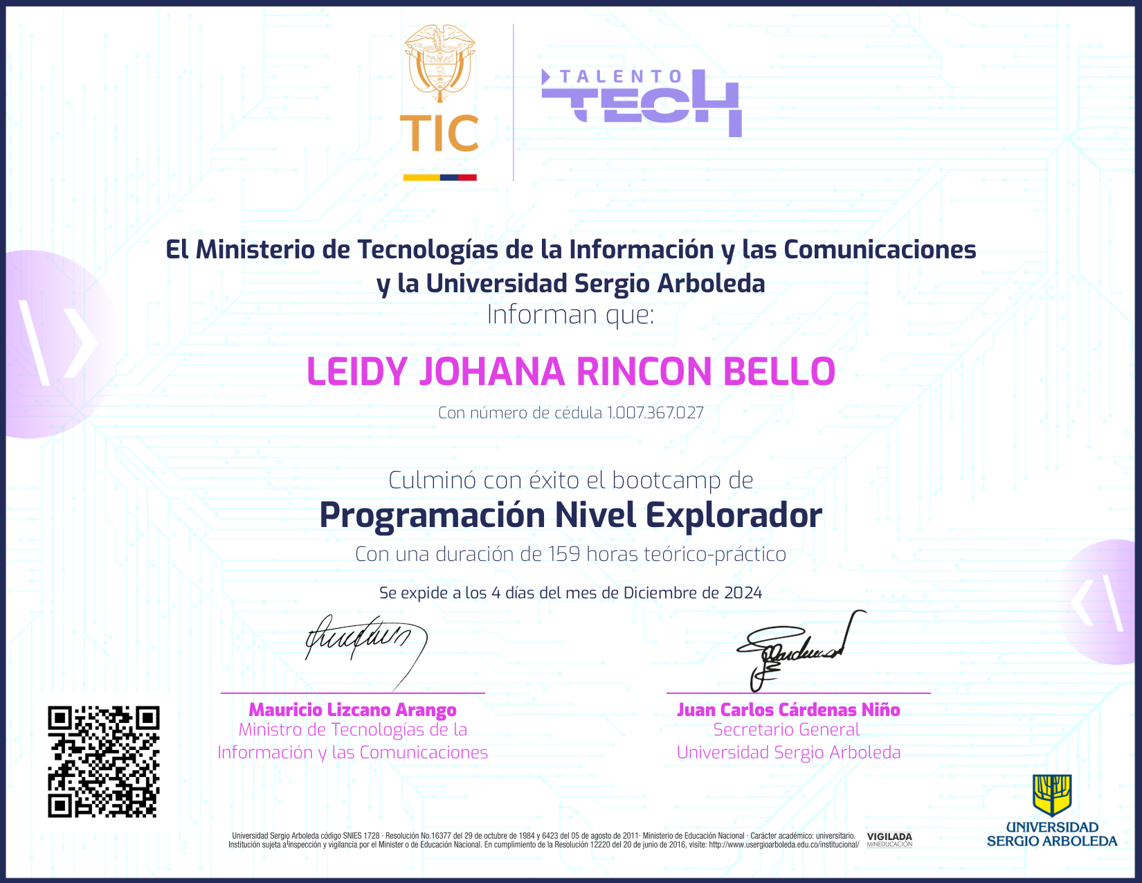 Programación NFT on Algorand