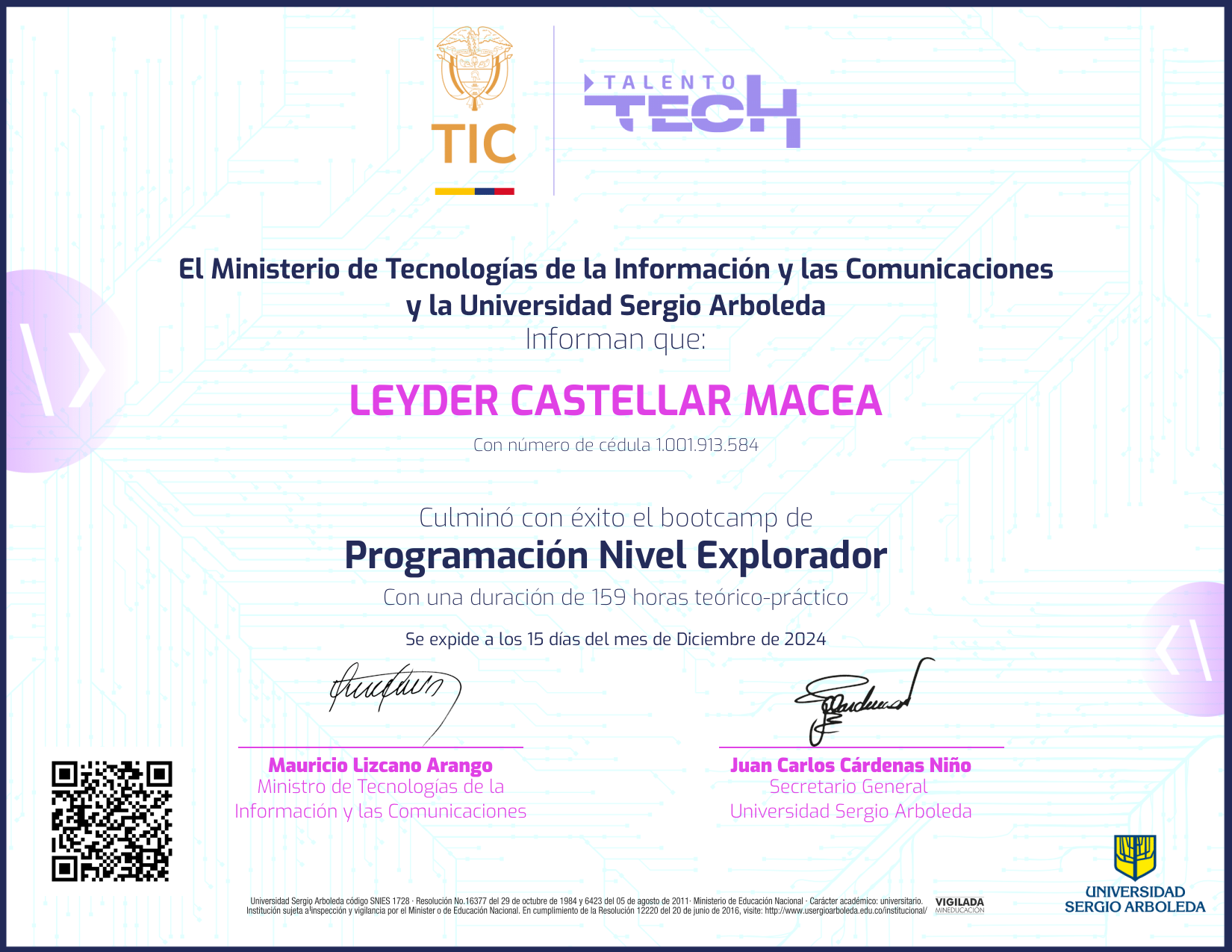 Programación NFT on Algorand