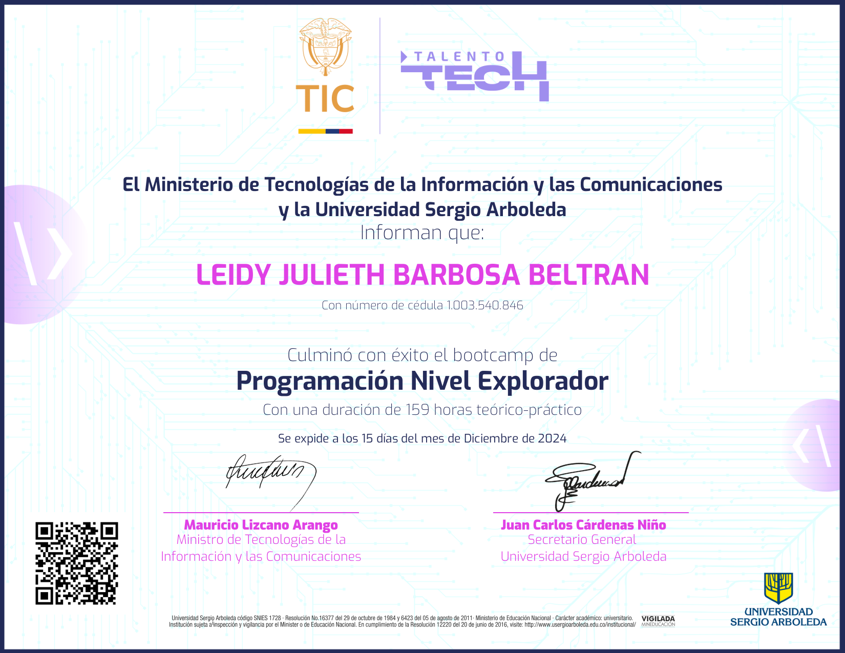 Programación NFT on Algorand