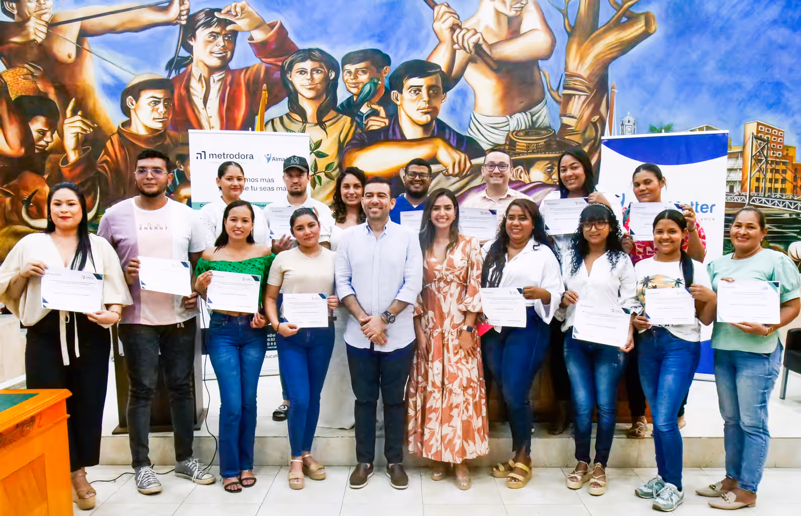 Metrodora y Alma Matter crean un acuerdo de becas con el Gobierno de Colombia