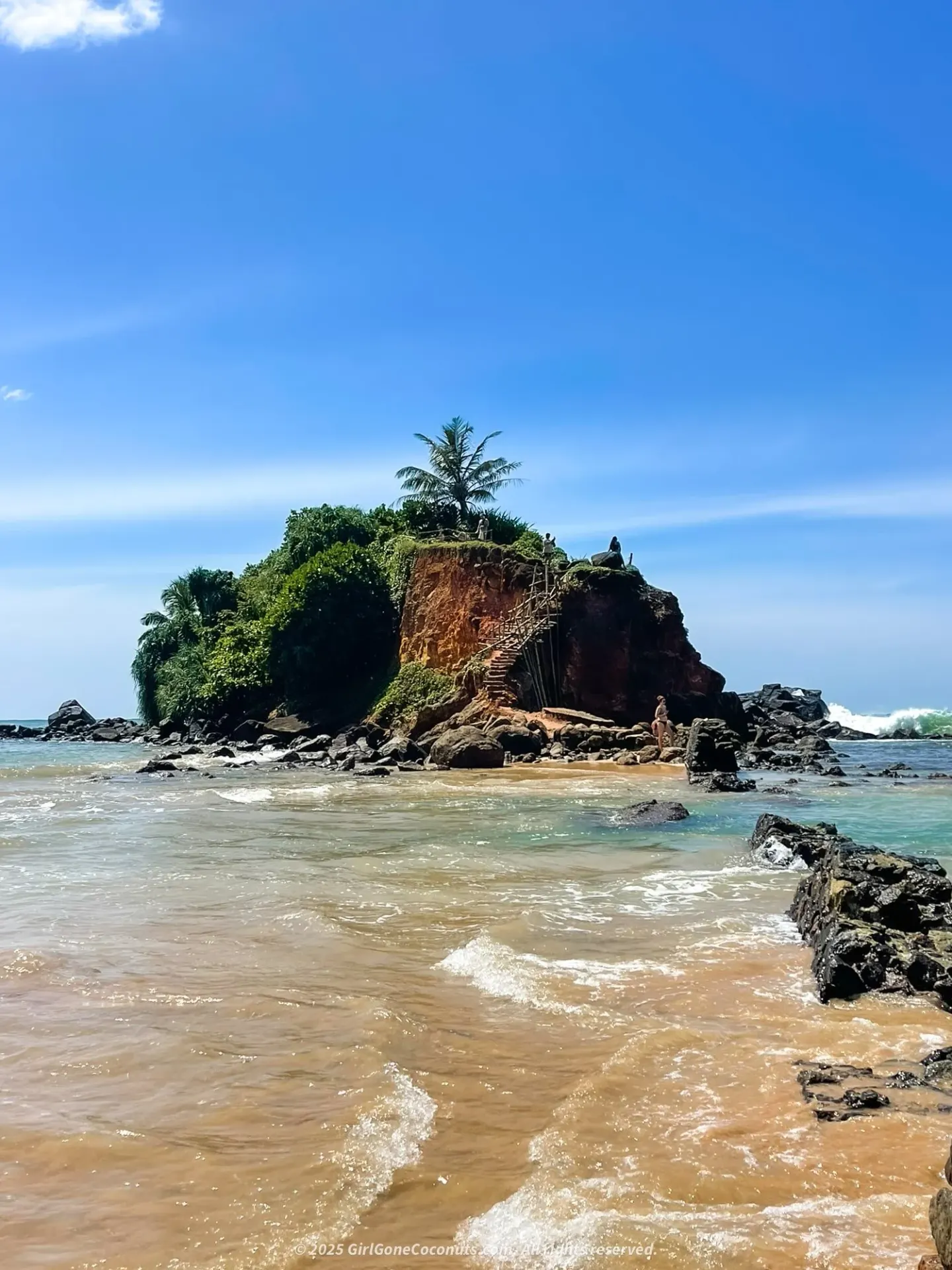 Climb Parrot Rock at Low Tide