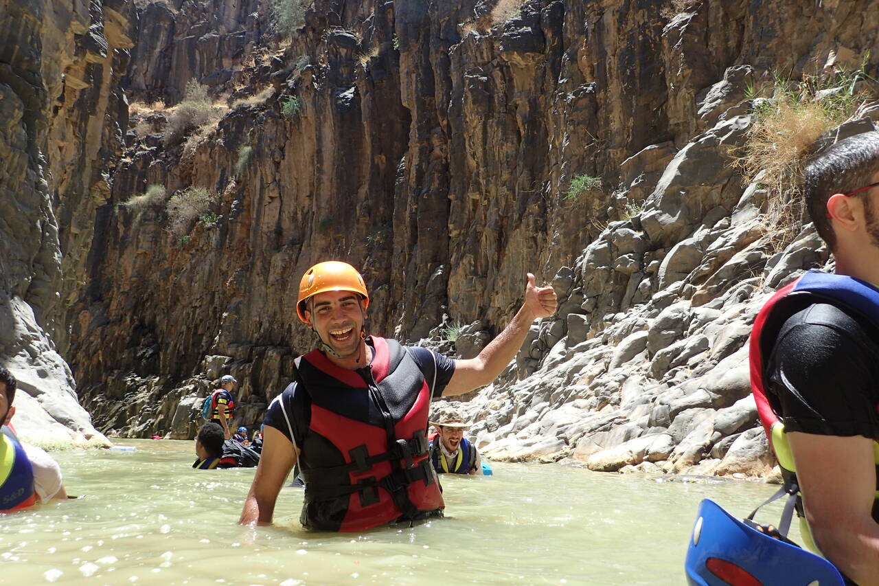 Swim & Hike in Wadi Hidan