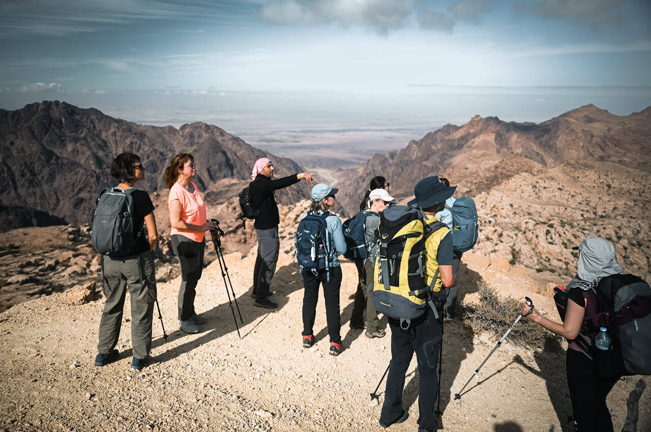 Dana to Petra Trek