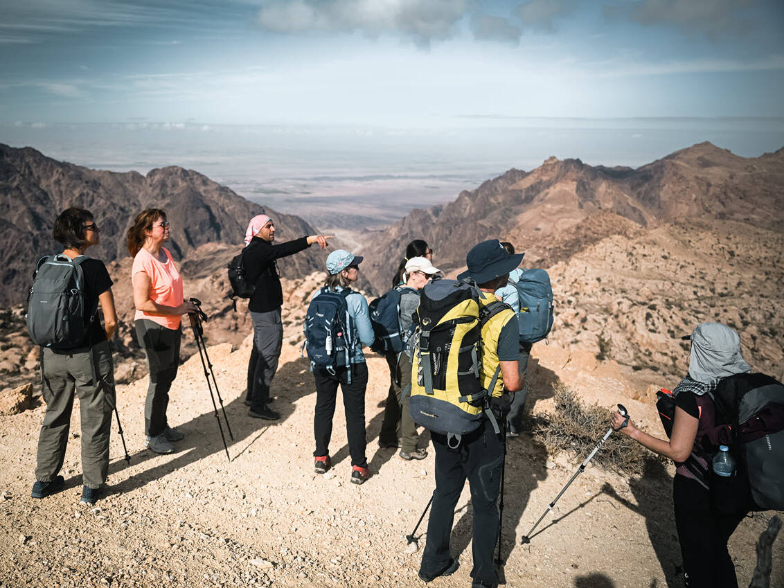Dana to Petra Trek + Wadi Rum & the Dead Sea