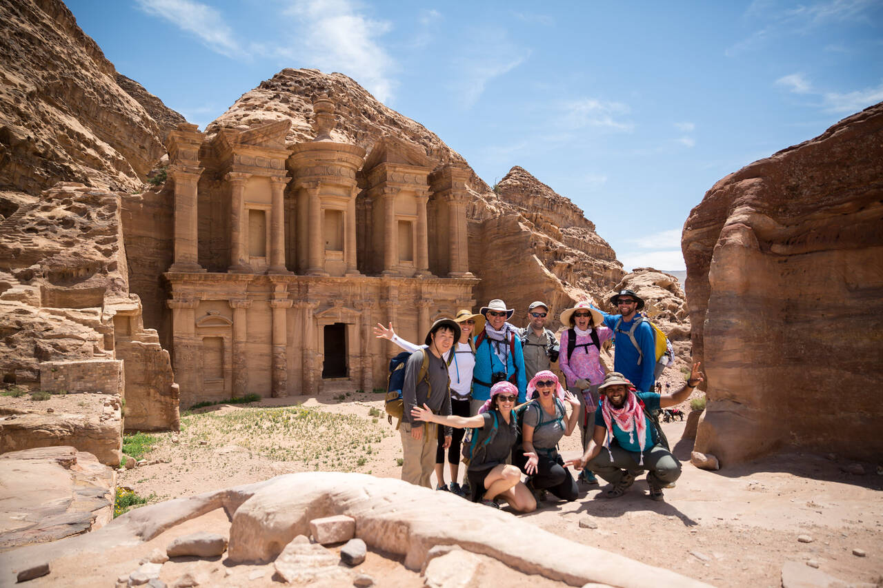 Dana to Petra Trek + Wadi Rum & the Dead Sea