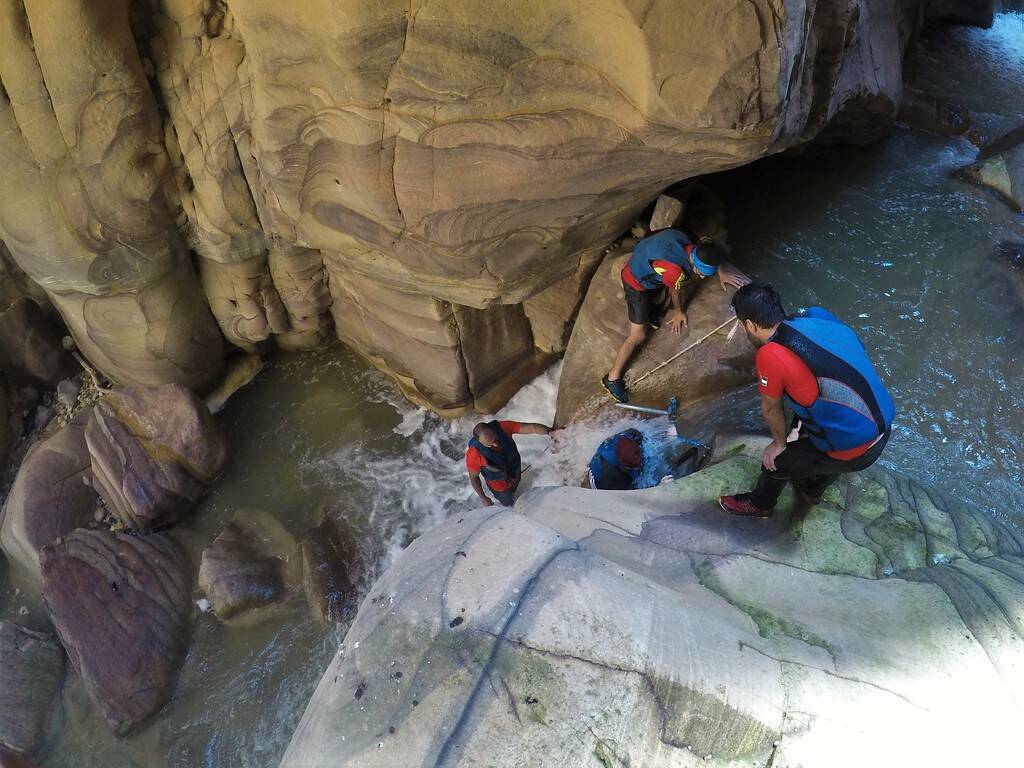 Splash & Hike in Wadi Mujib (Siq Trail)