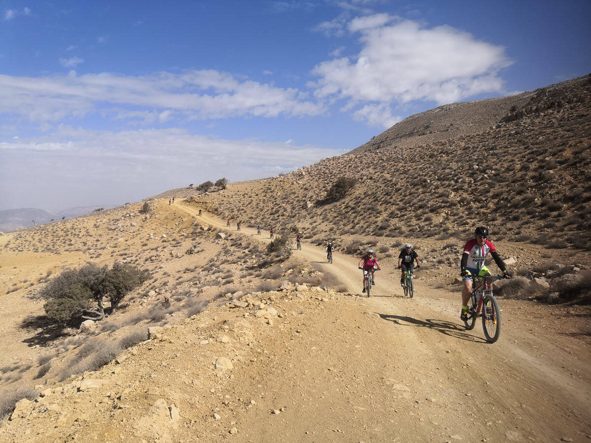 Dana to Petra by Bike