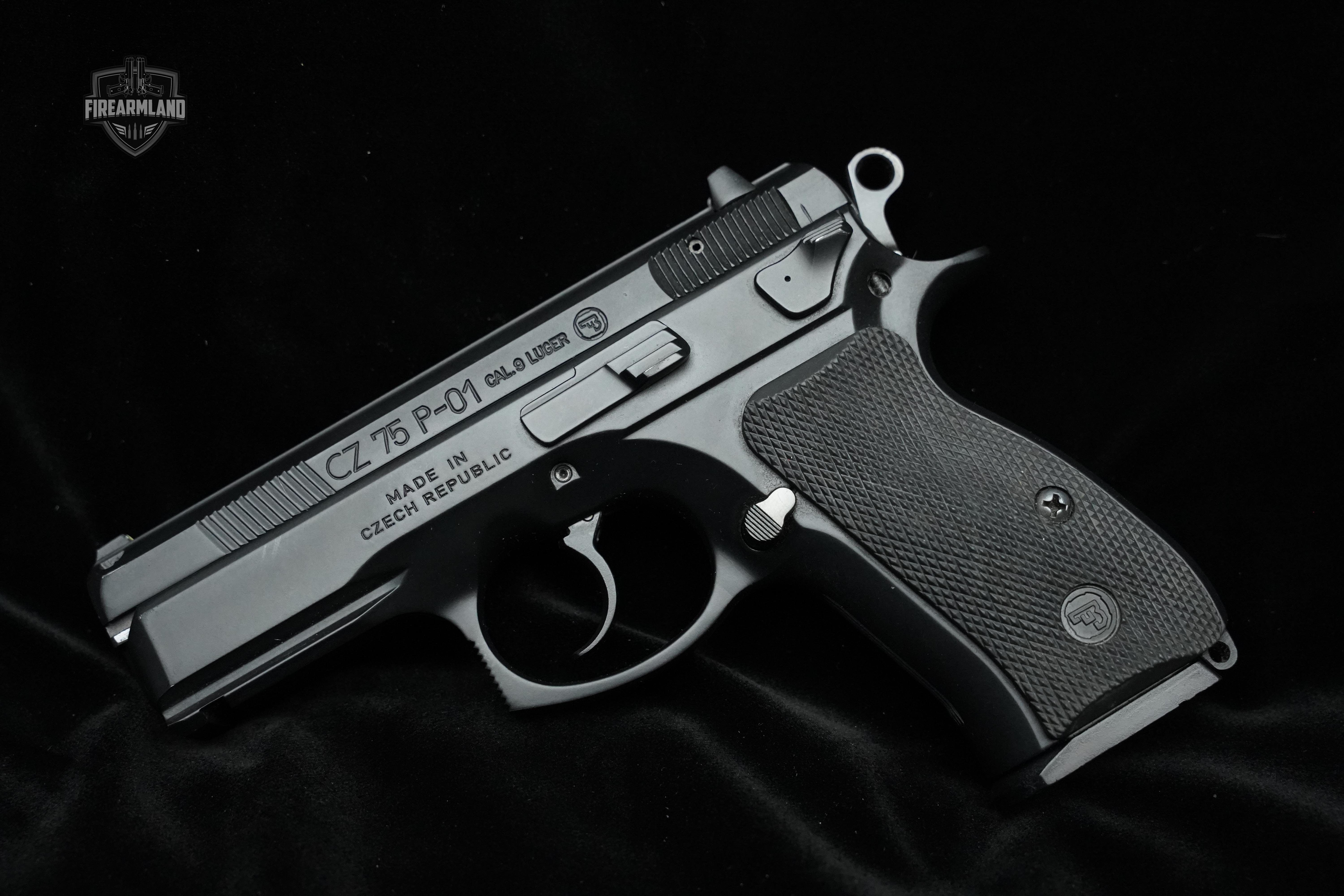 CZ 75 P-01 9mm Luger in Excellent Condition Image 3