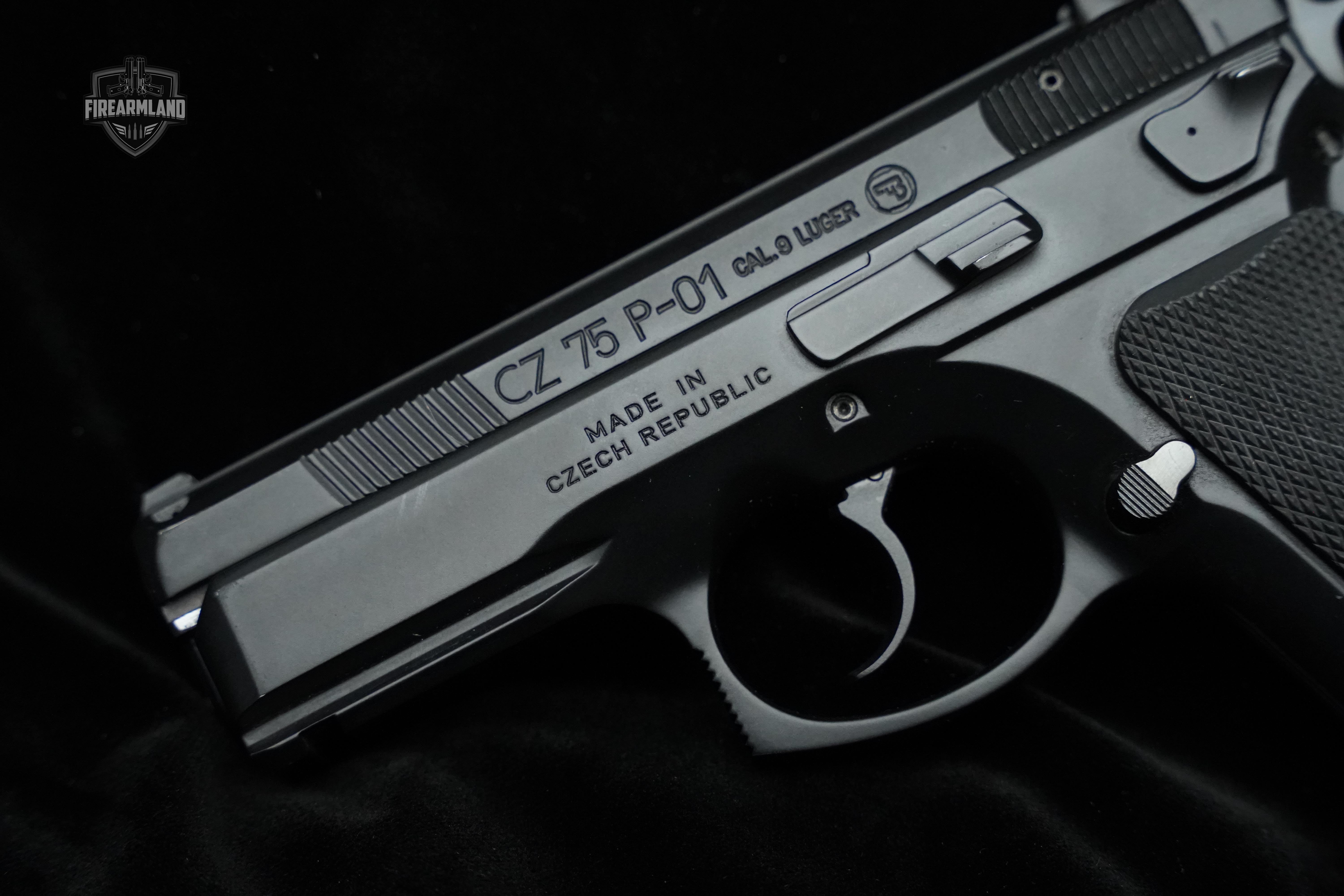 CZ 75 P-01 9mm Luger in Excellent Condition Image 4