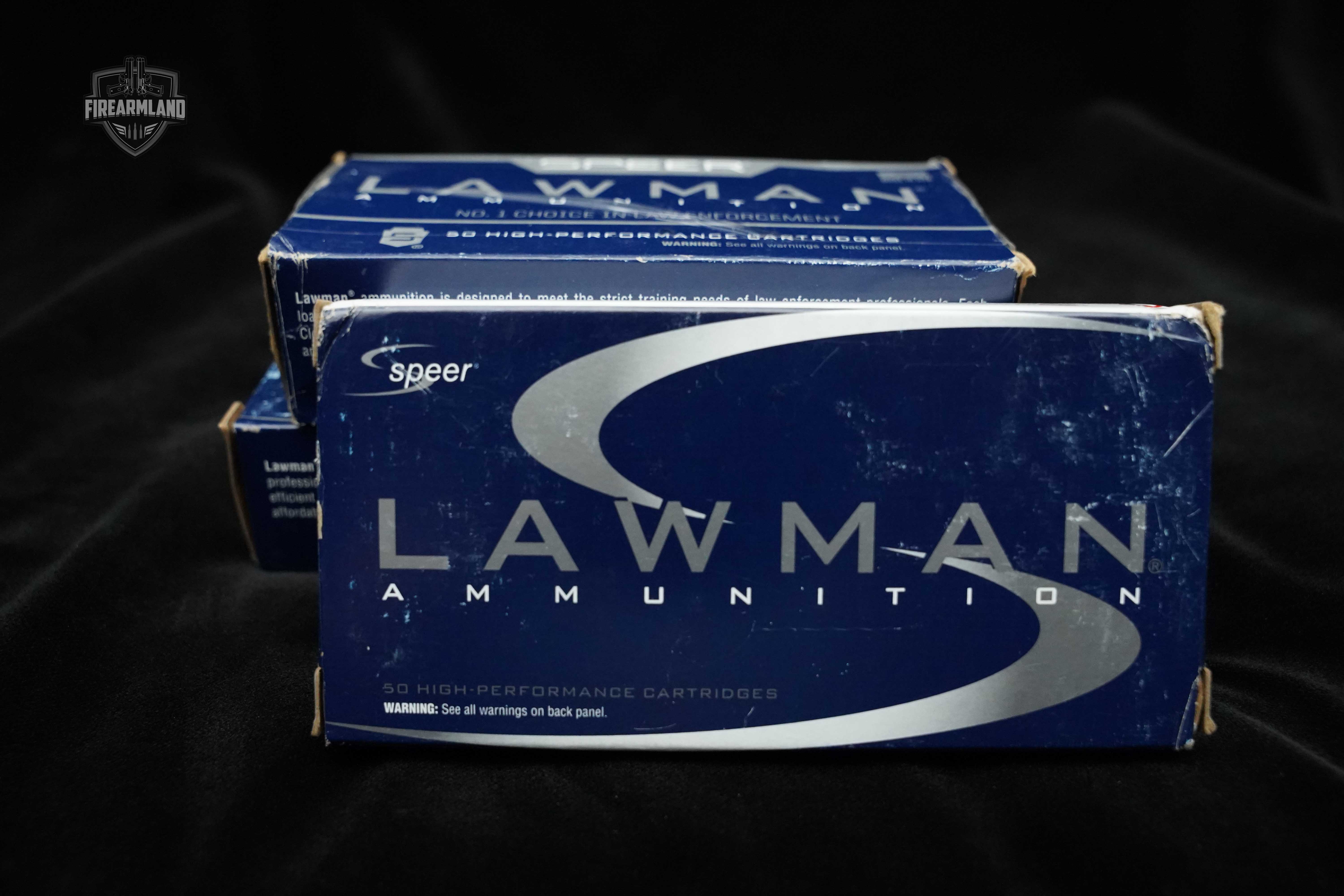 300 ROUNDS Speer Lawman 9mm Luger 115 Grain TMJ Speer 9mm Lawman TMJ ...