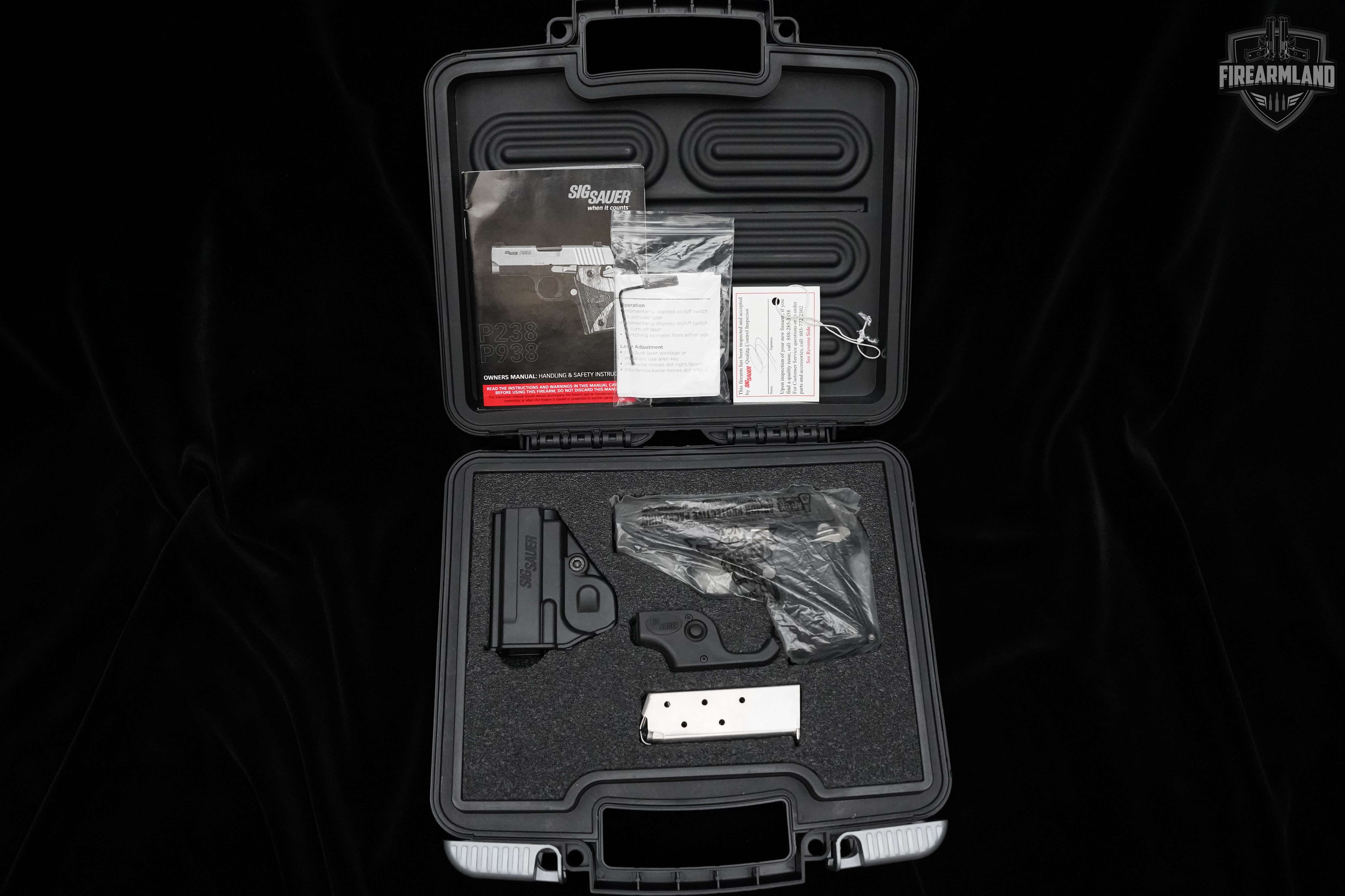 Sig Sauer P238 .380 ACP Anodized in Excellent Condition Image 2
