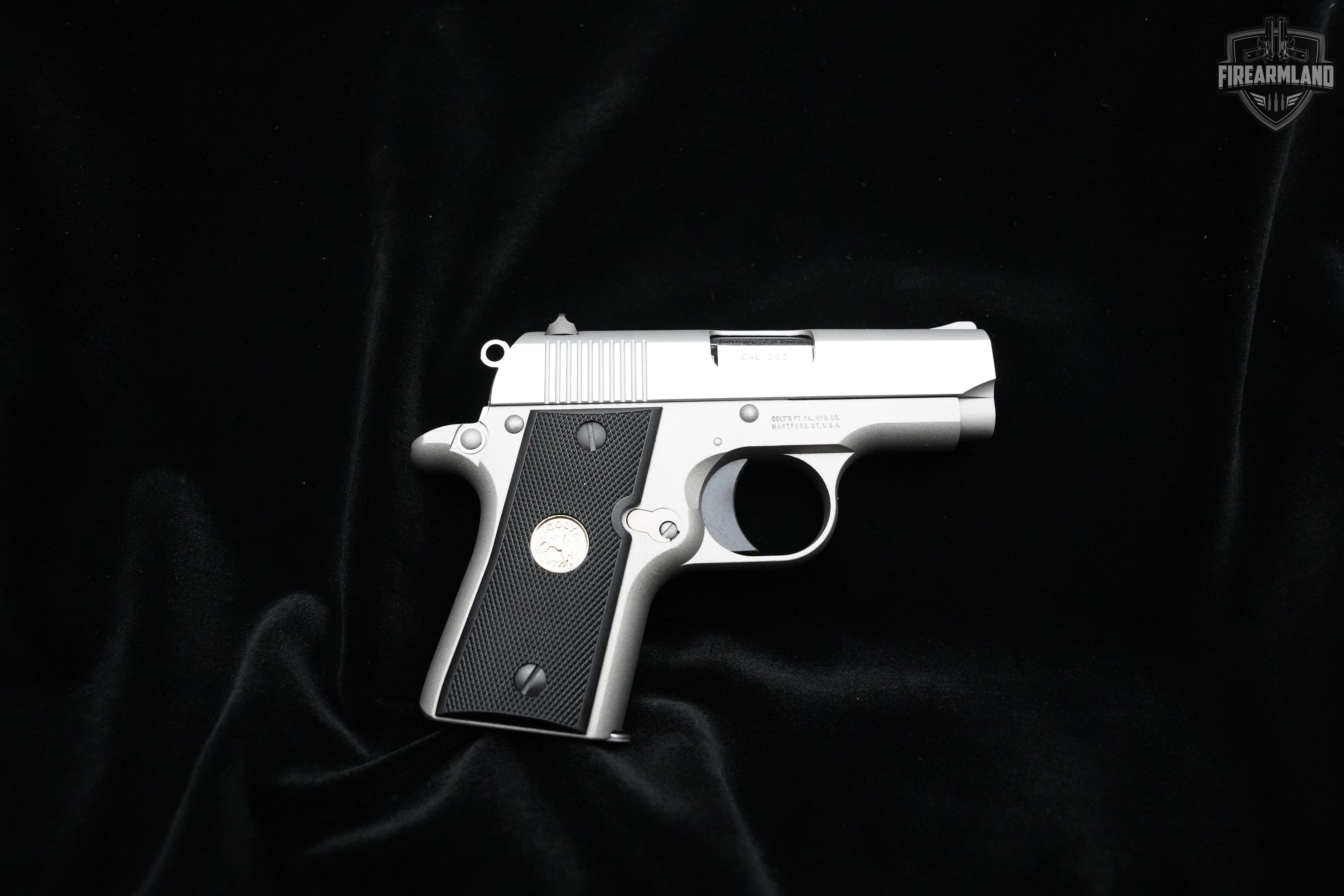 2014 Colt Mustang Pocketlite .380 ACP Stainless Steel in Excellent Condition Image 3