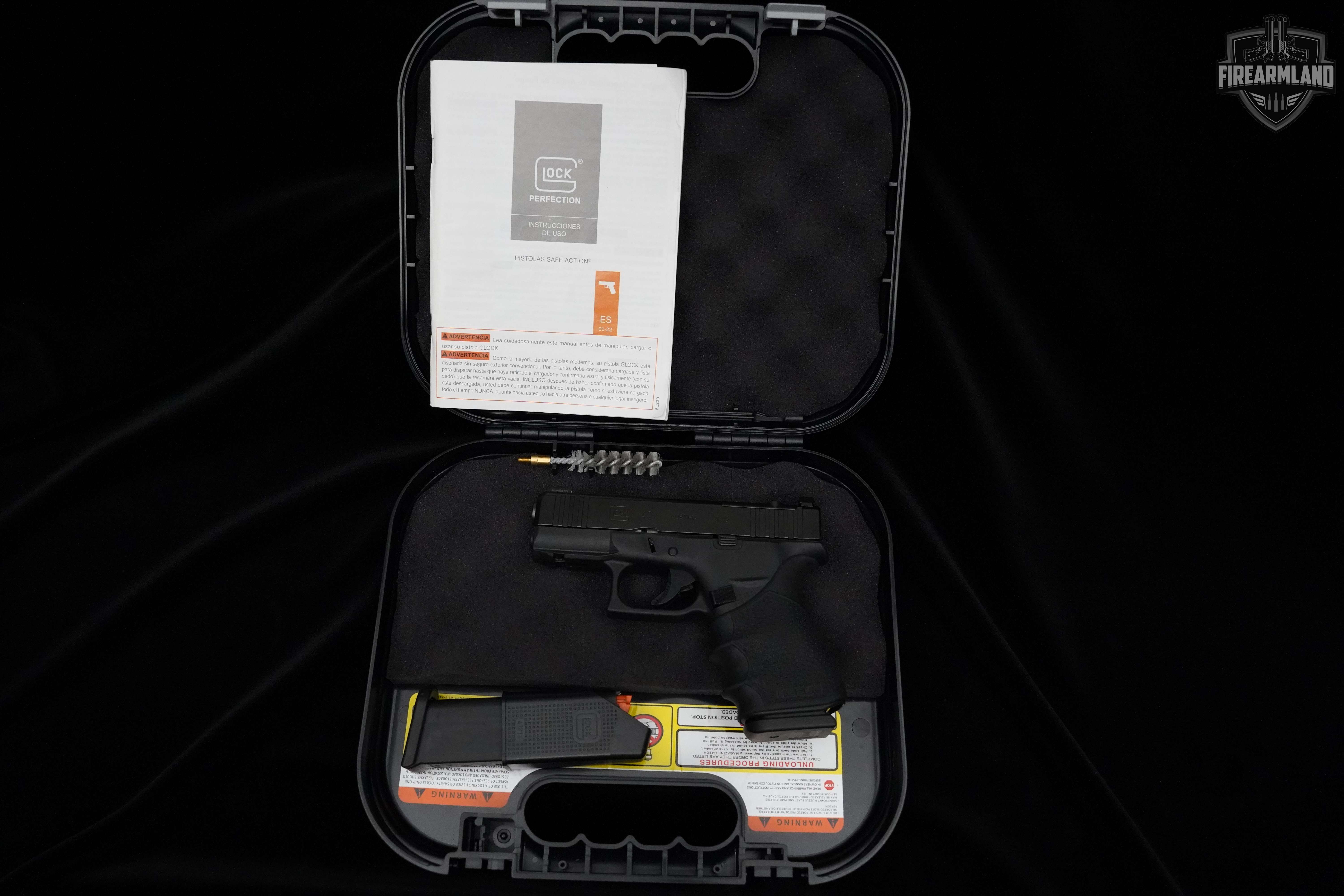 Glock 43X MOS 9mm Luger Melonite in Excellent Condition Image 2