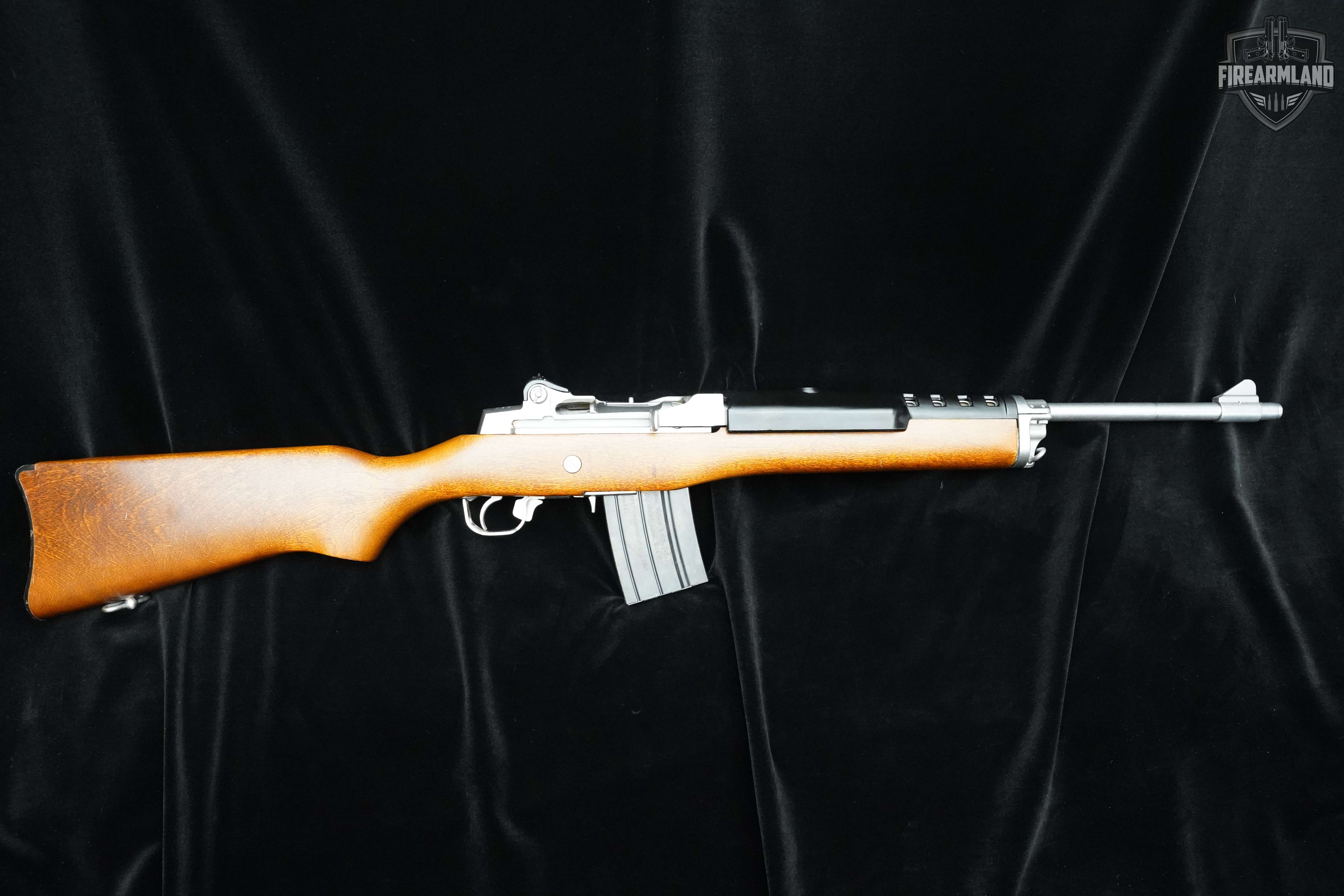 1986 Sturm Ruger Mini 14 .223 Rem. Stainless Steel in Excellent Condition Image 3