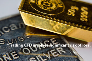 Silver prices follow the downtrend, while gold remains weak