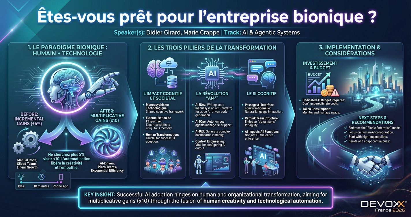 Êtes-vous prêt pour l'entreprise bionique ? infographic