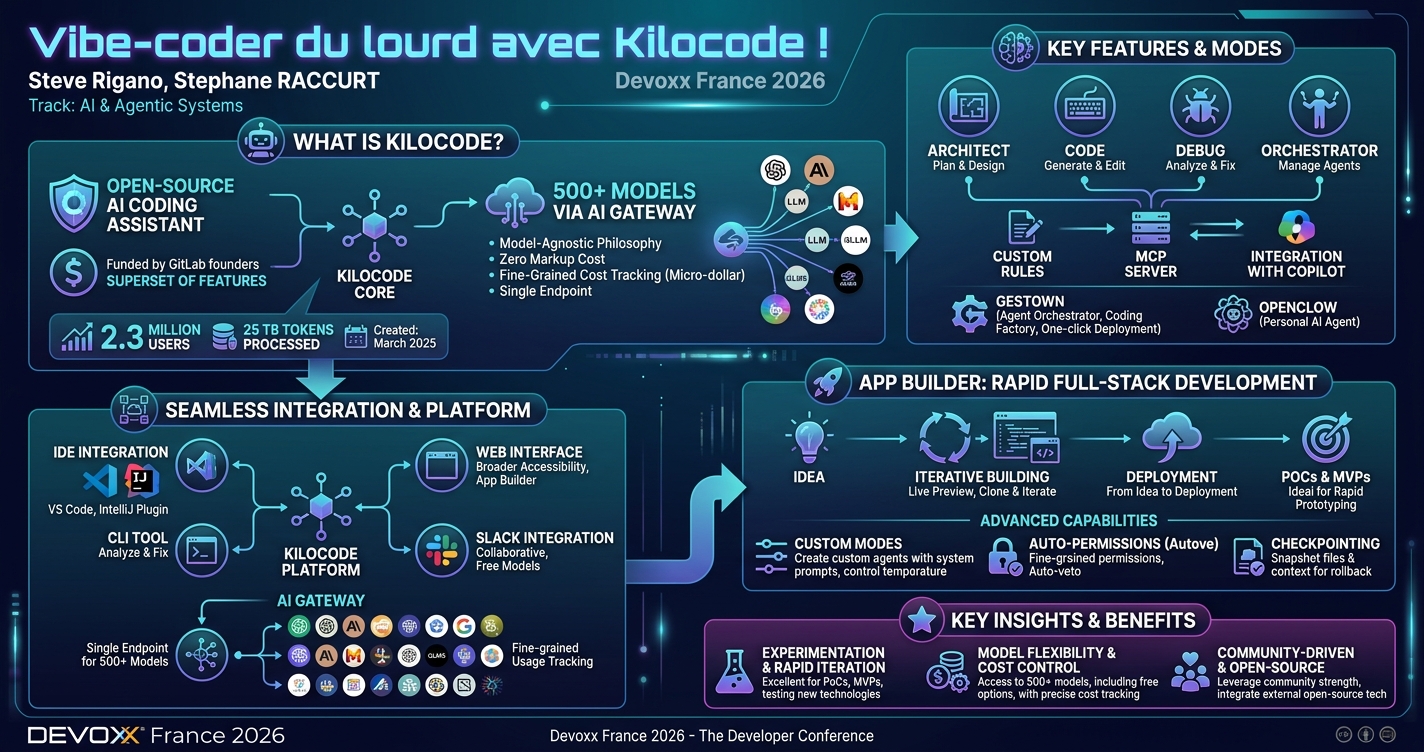 Vibe-coder du lourd avec Kilocode ! infographic