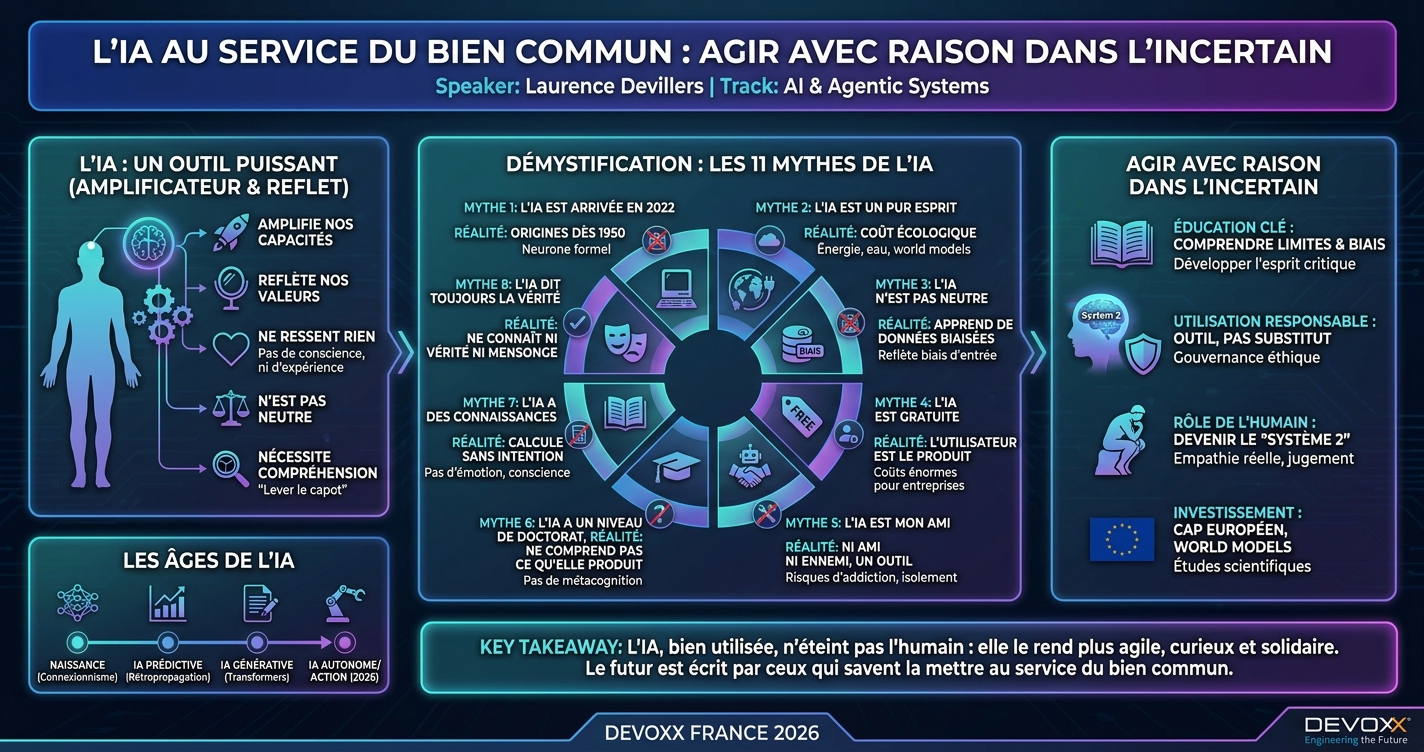 L’IA au service du bien commun : Agir avec raison dans l'incertain infographic