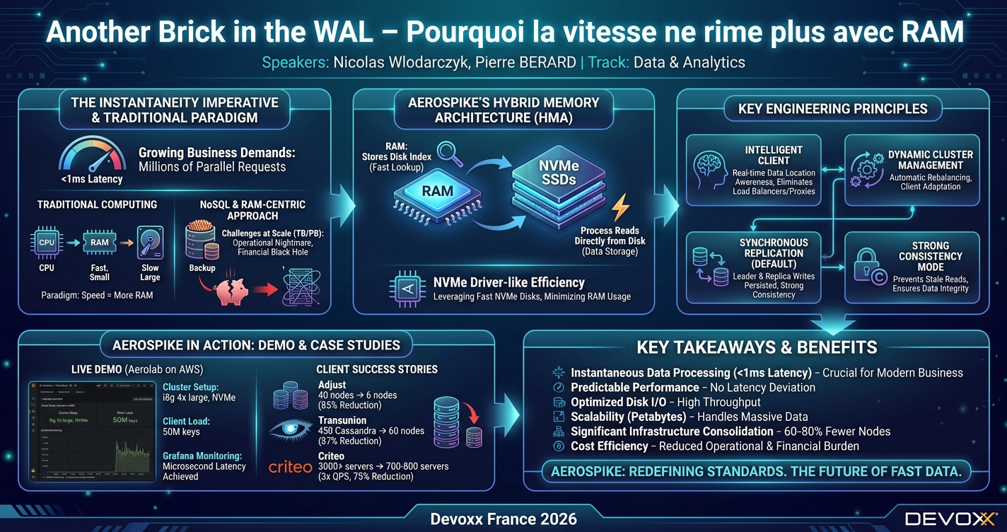 Another Brick in the WAL – Pourquoi la vitesse ne rime plus avec RAM infographic