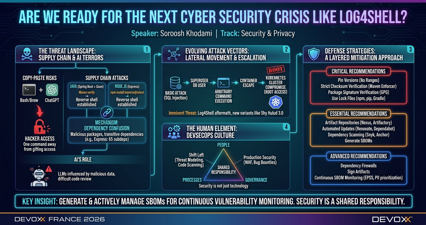 Are We Ready For The Next Cyber Security Crisis Like Log4Shell? infographic