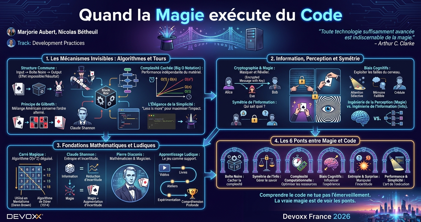 Quand la Magie exécute du Code infographic