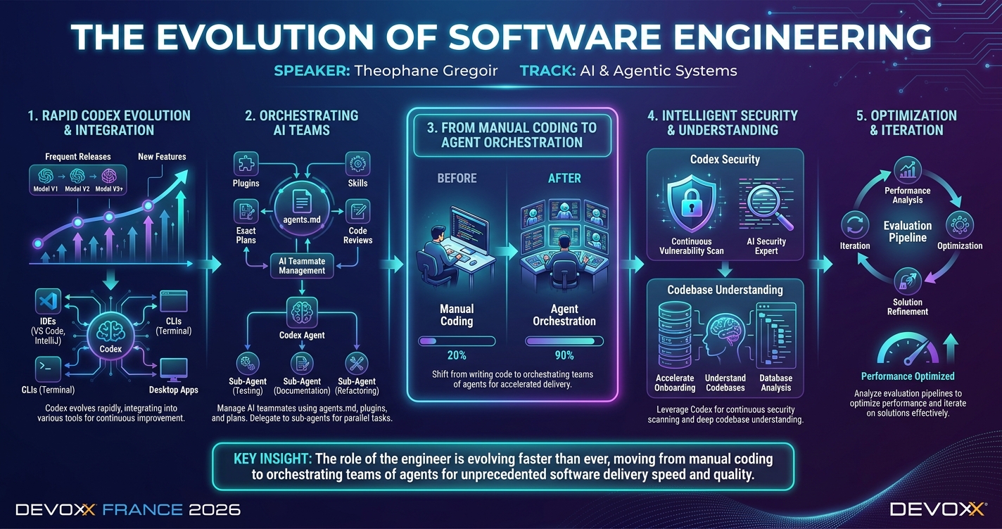 The evolution of Software engineering infographic