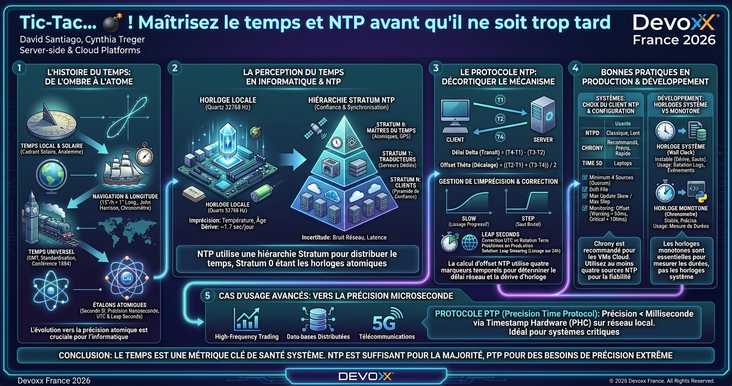 Tic-Tac... 💣! Maîtrisez le temps et NTP avant qu'il ne soit trop tard infographic