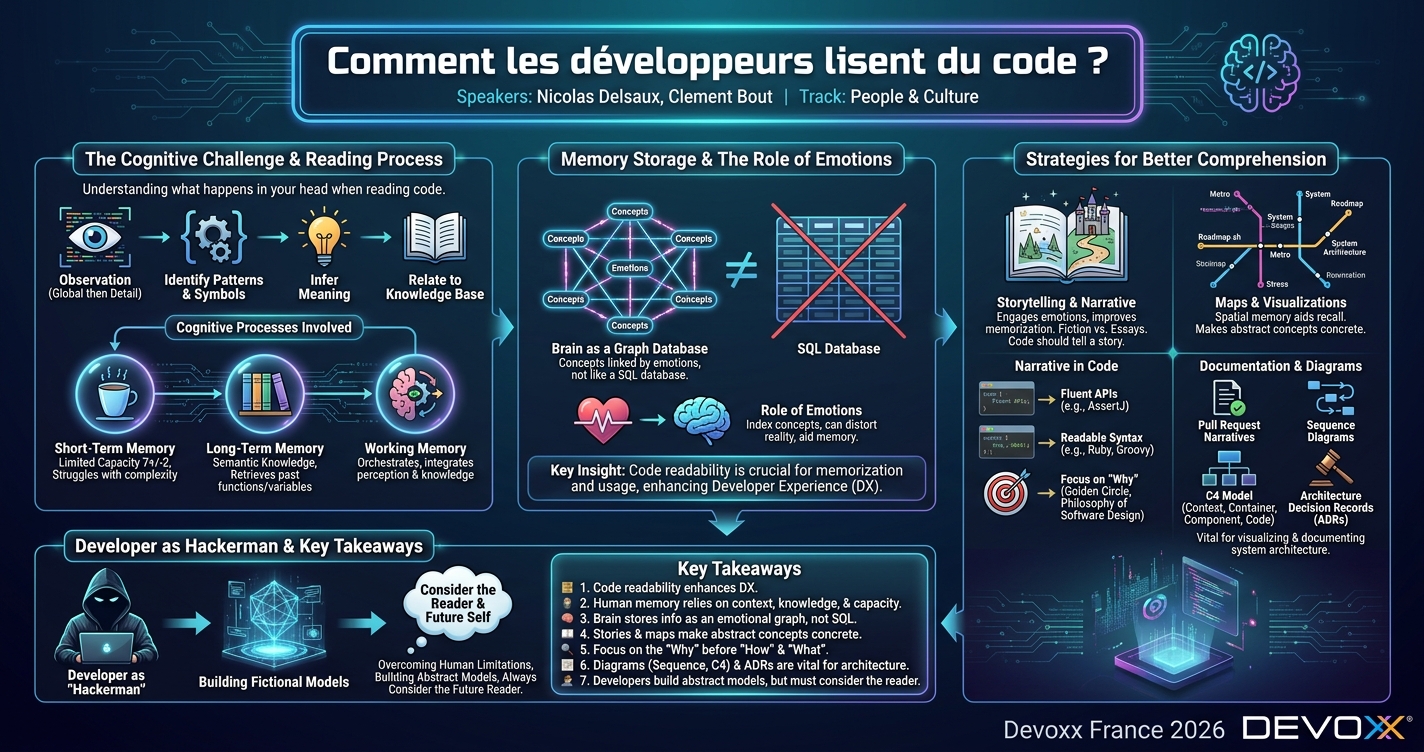 Comment les développeurs lisent du code ? infographic