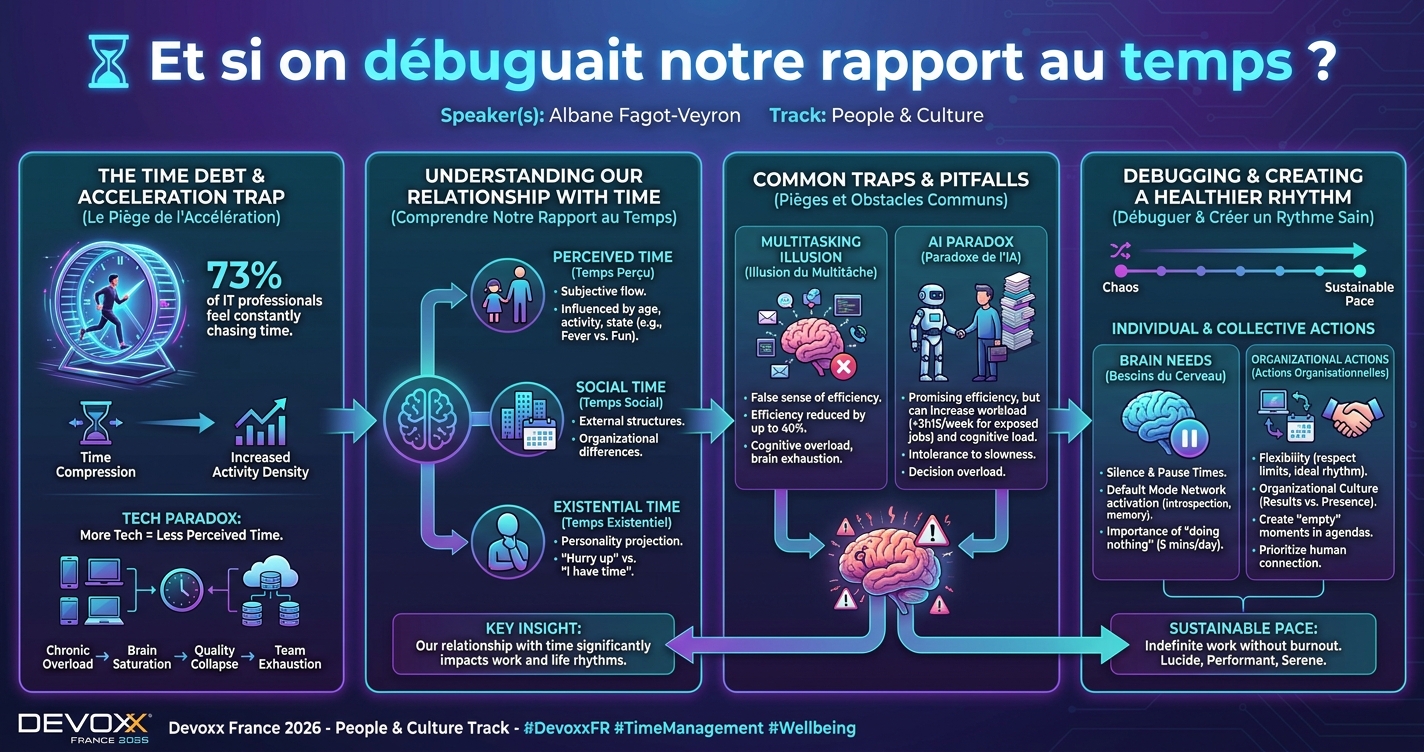 ⌛ Et si on débuguait notre rapport au temps ? infographic