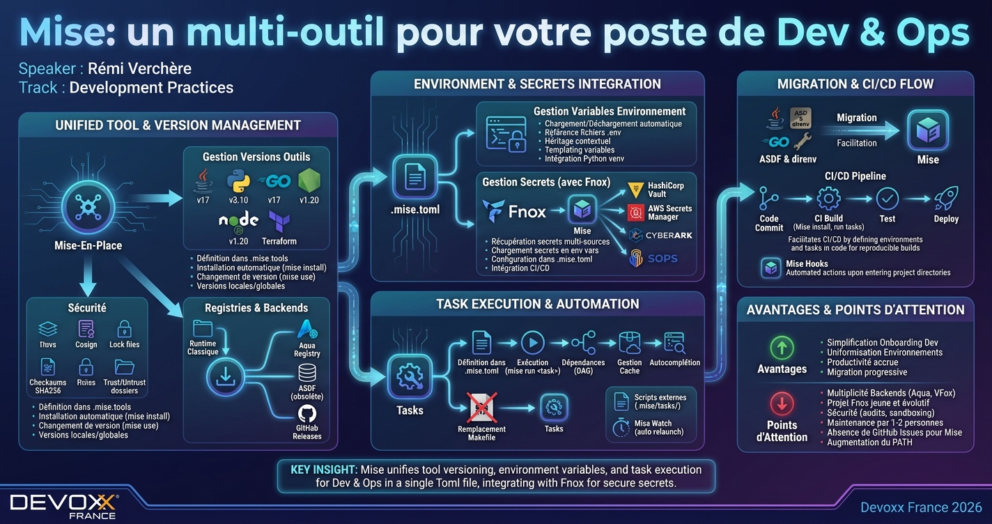 Mise : un multi-outil pour votre poste de Dev & Ops infographic