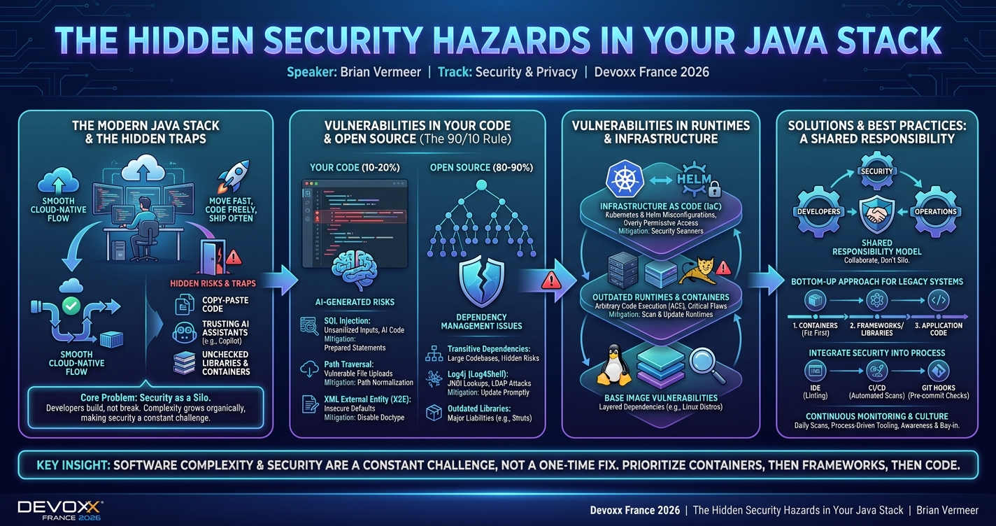 The Hidden Security Hazards in Your Java Stack infographic