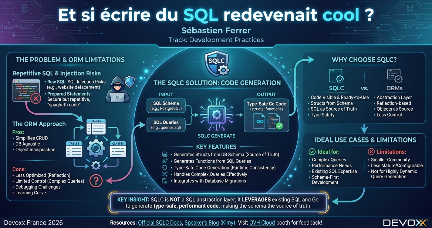 Et si écrire du SQL redevenait cool ? infographic