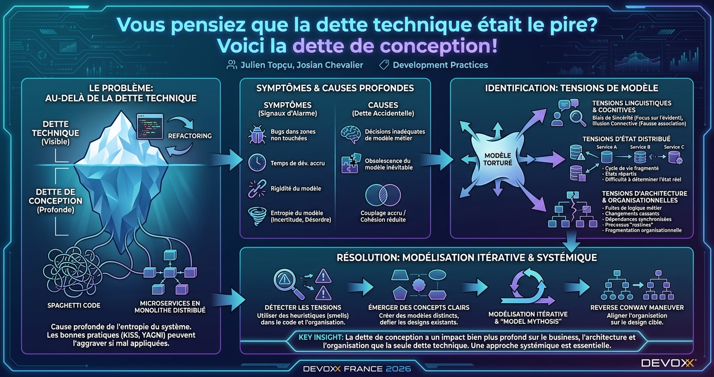 Vous pensiez que la dette technique était le pire? Voici la dette de conception! infographic