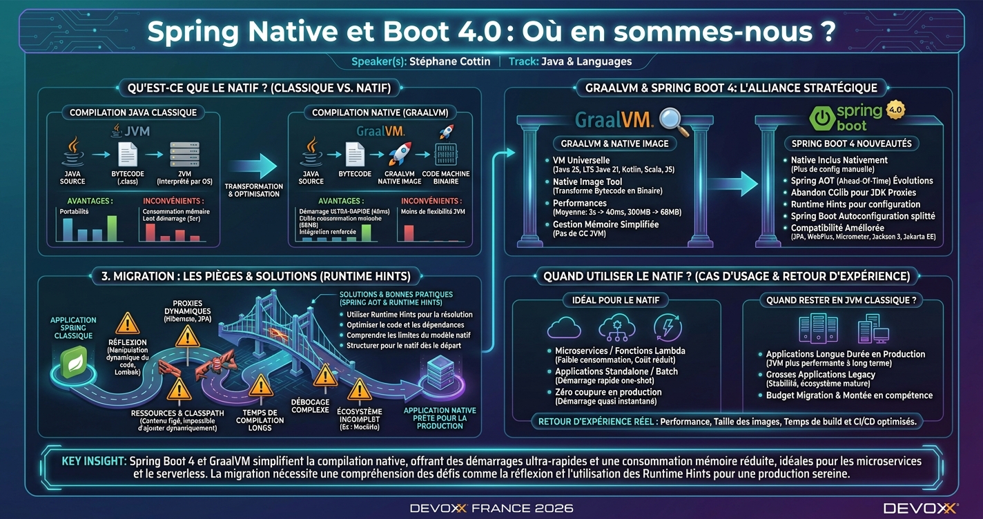 Spring Native et Boot 4.0: Où en sommes-nous ? infographic