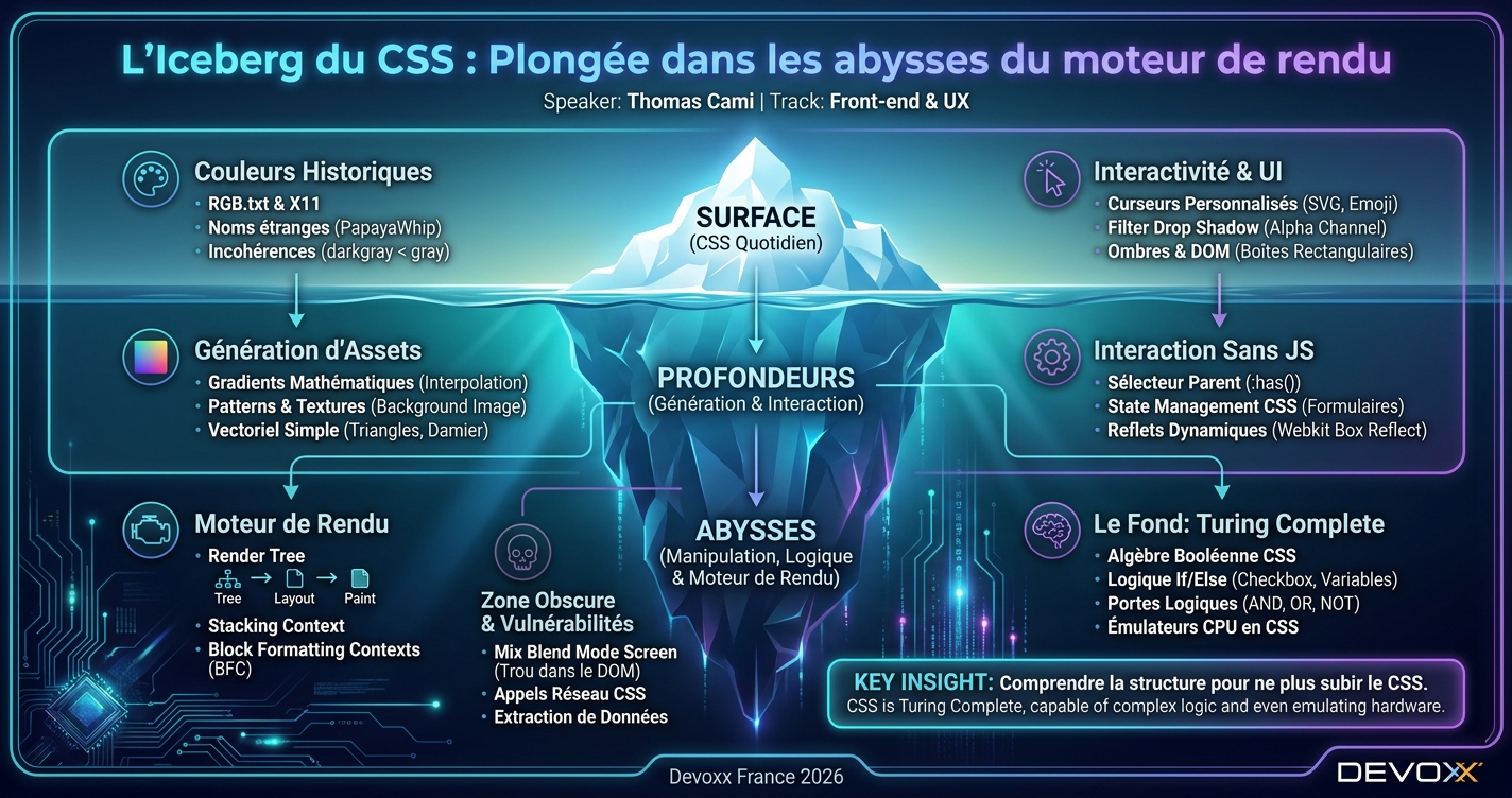 L'Iceberg du CSS : Plongée dans les abysses du moteur de rendu infographic