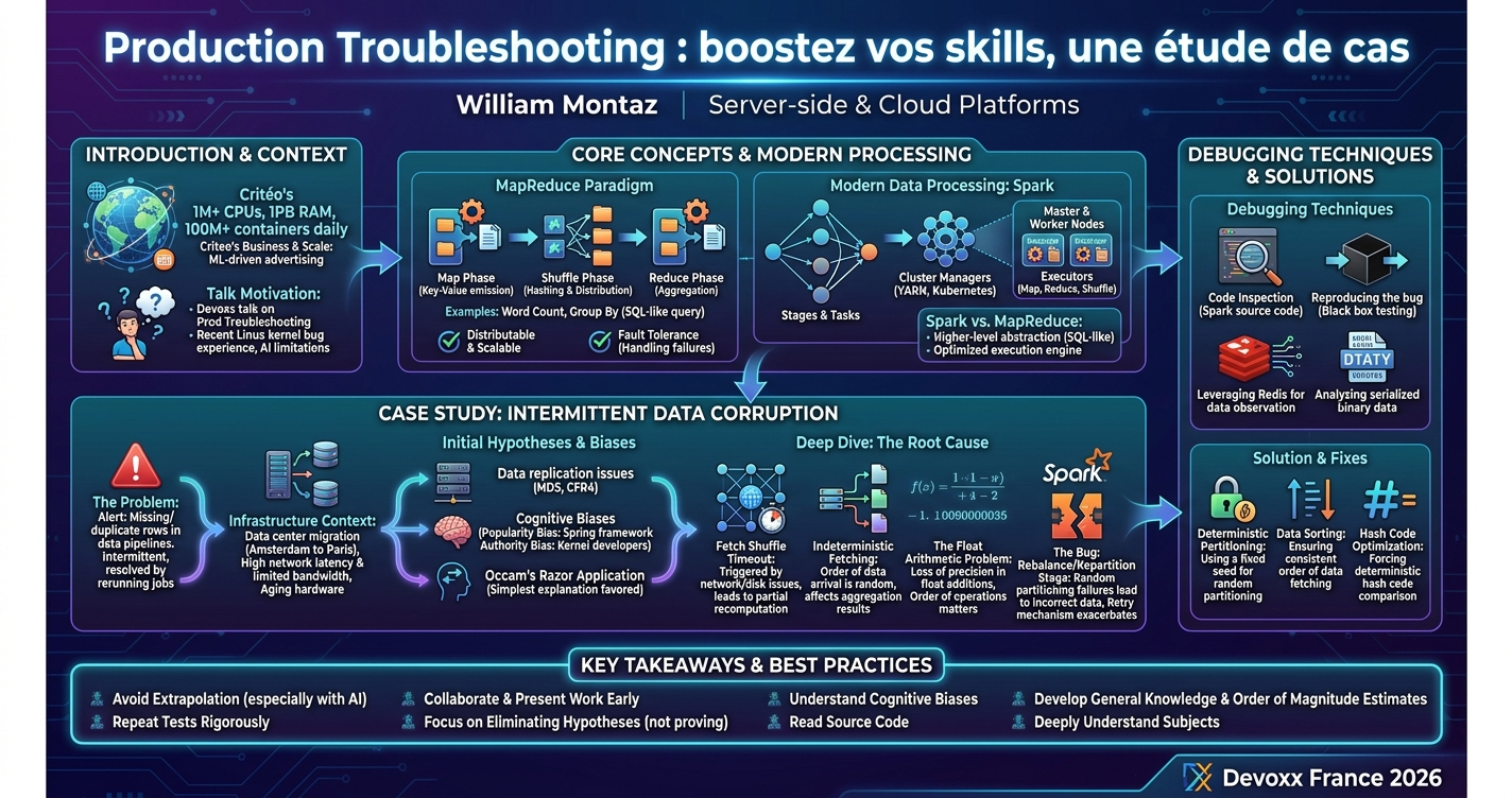 Production Troubleshooting : boostez vos skills, une étude de cas infographic