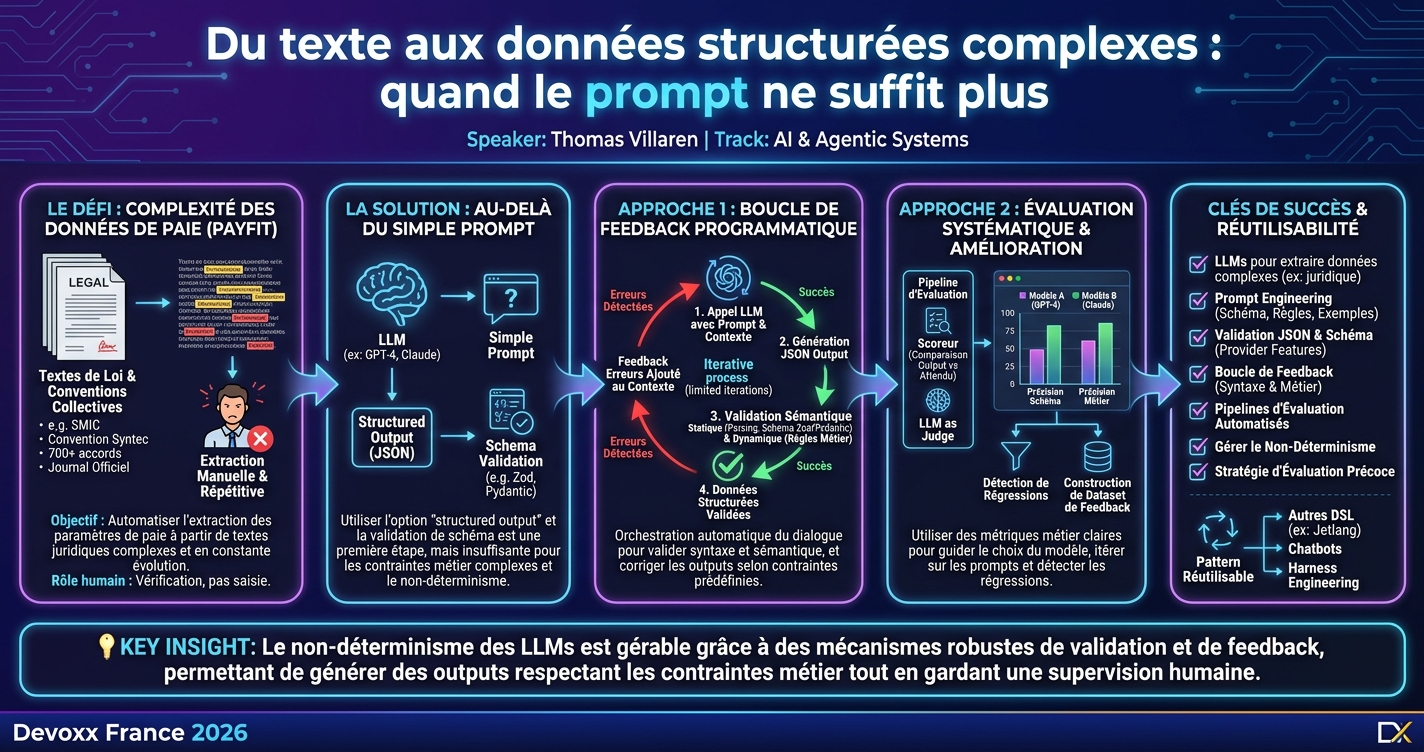 Du texte aux données structurées complexes : quand le prompt ne suffit plus infographic