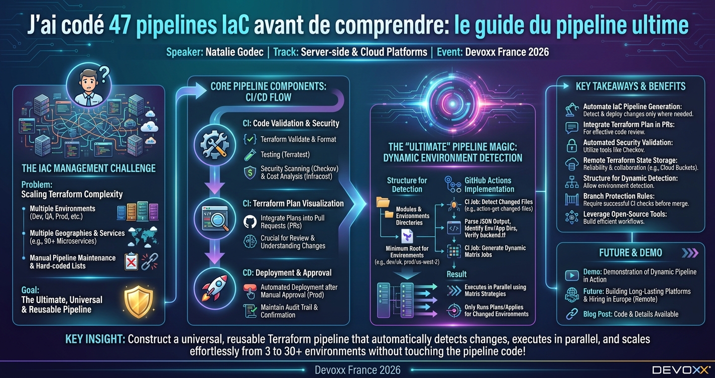 J'ai codé 47 pipelines IaC avant de comprendre: le guide du pipeline ultime infographic