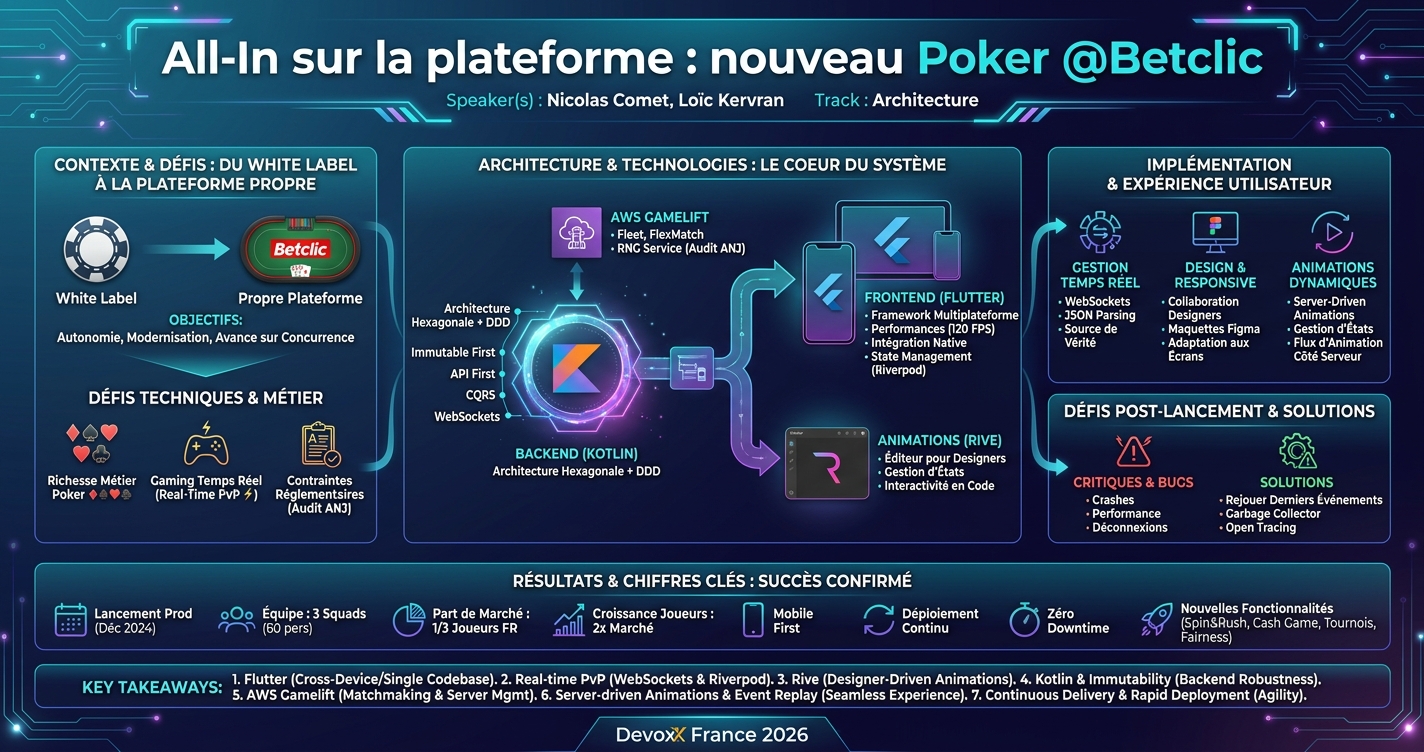 All-In sur la plateforme : nouveau Poker @Betclic infographic
