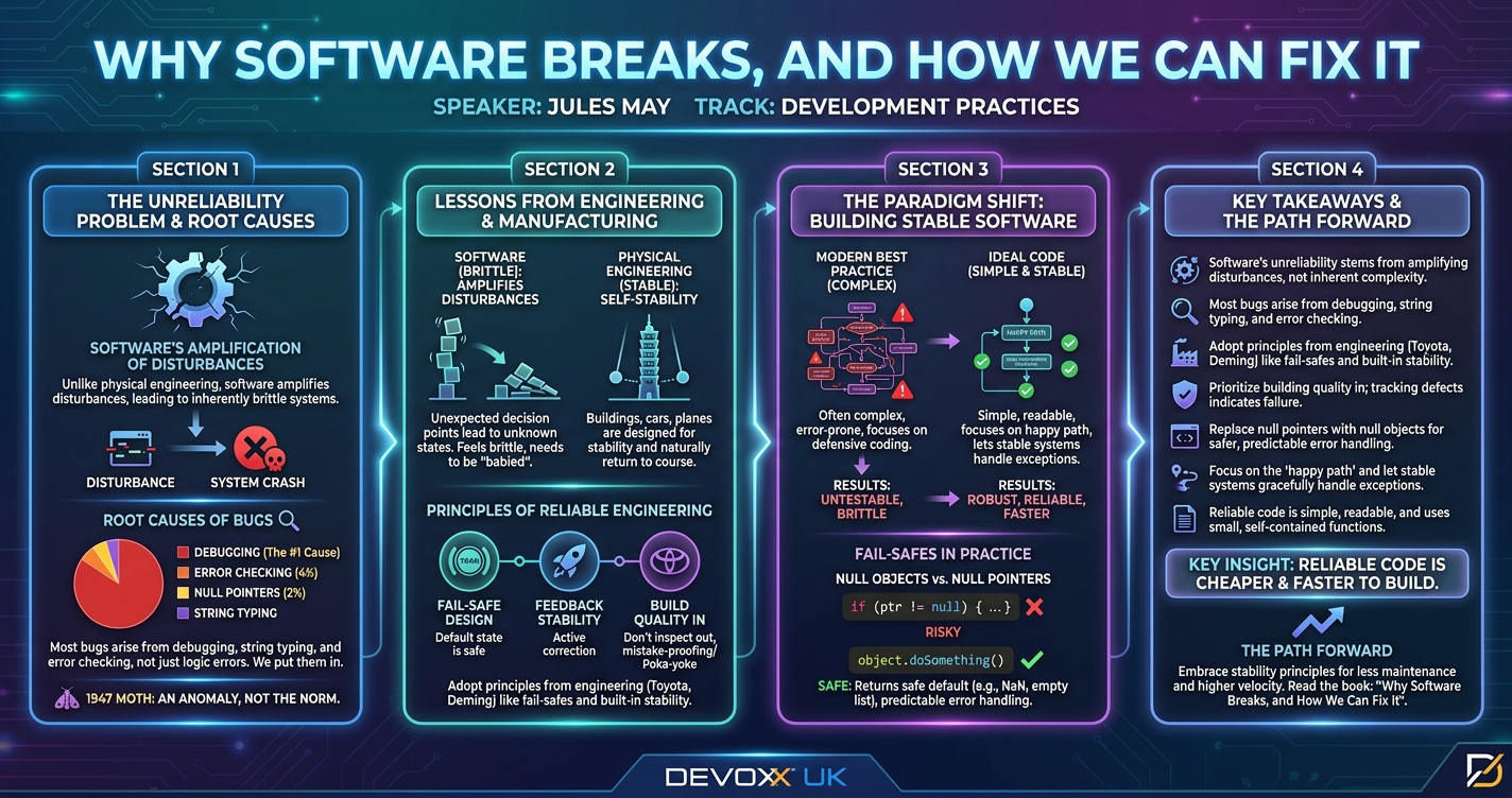 Why software breaks, and how we can fix it infographic