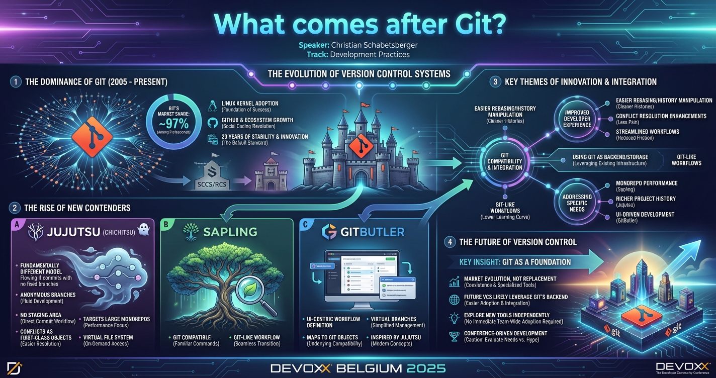 What comes after Git? infographic