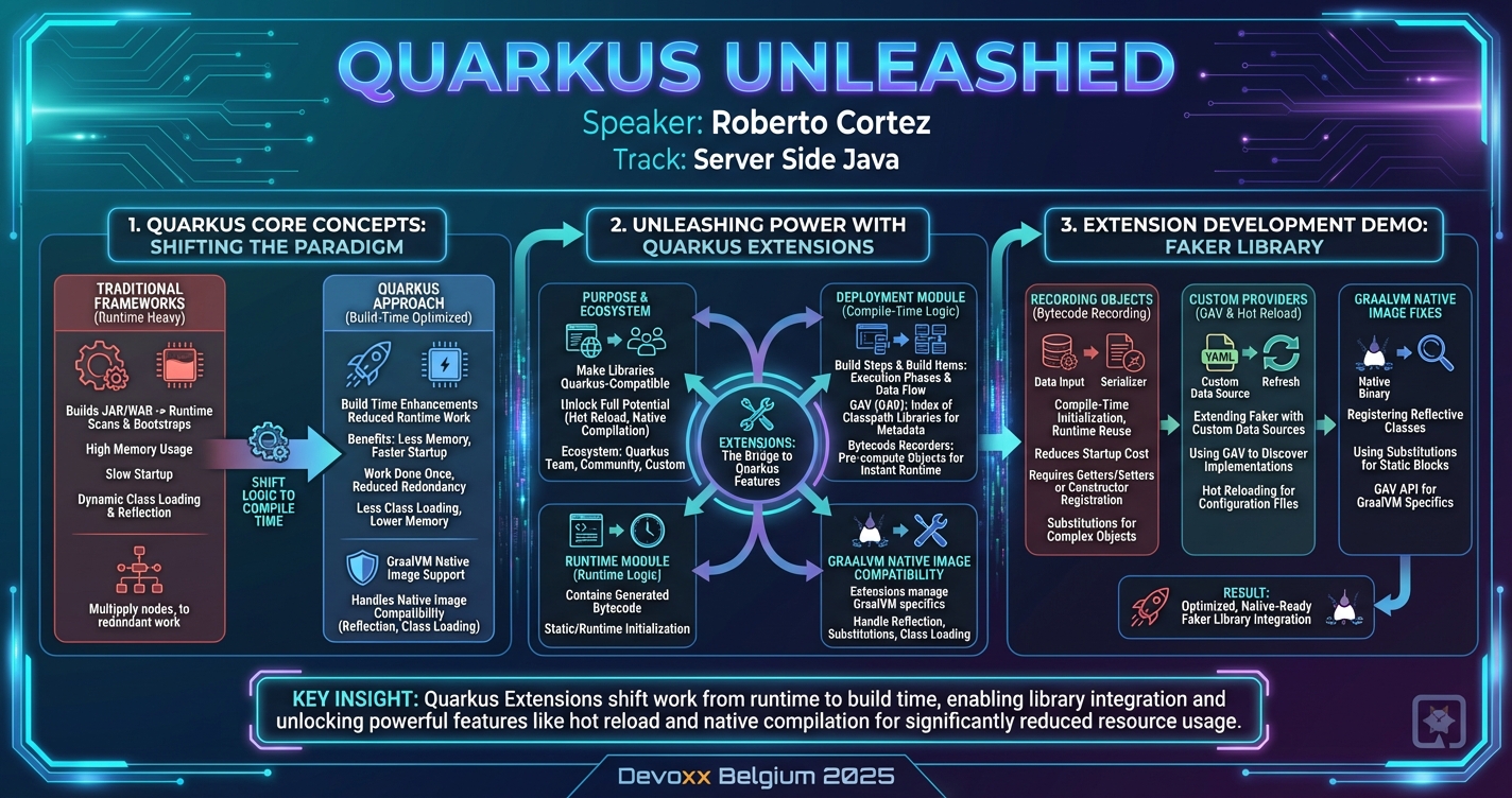 Quarkus Unleashed infographic